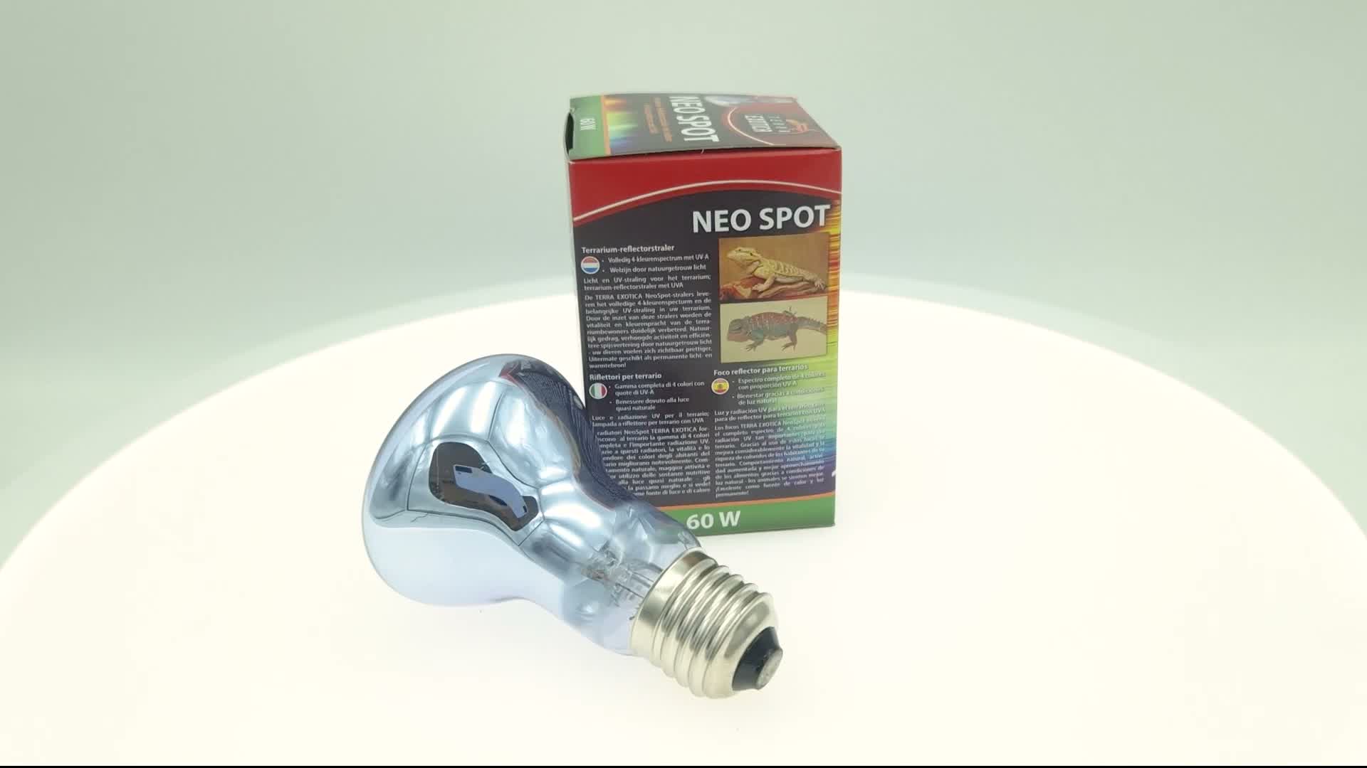 Terra Exotica Neo Spot 60 Watt – UV-Reflektor Strahler mit Produktbild-Vorschau 7