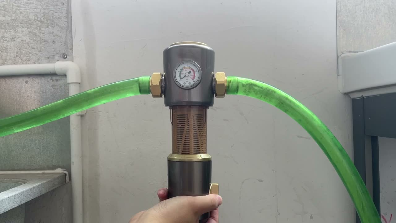 8000L/h Rückspülfilter mit Schabelement Wasserfilter 40μm Produktbild-Vorschau 7