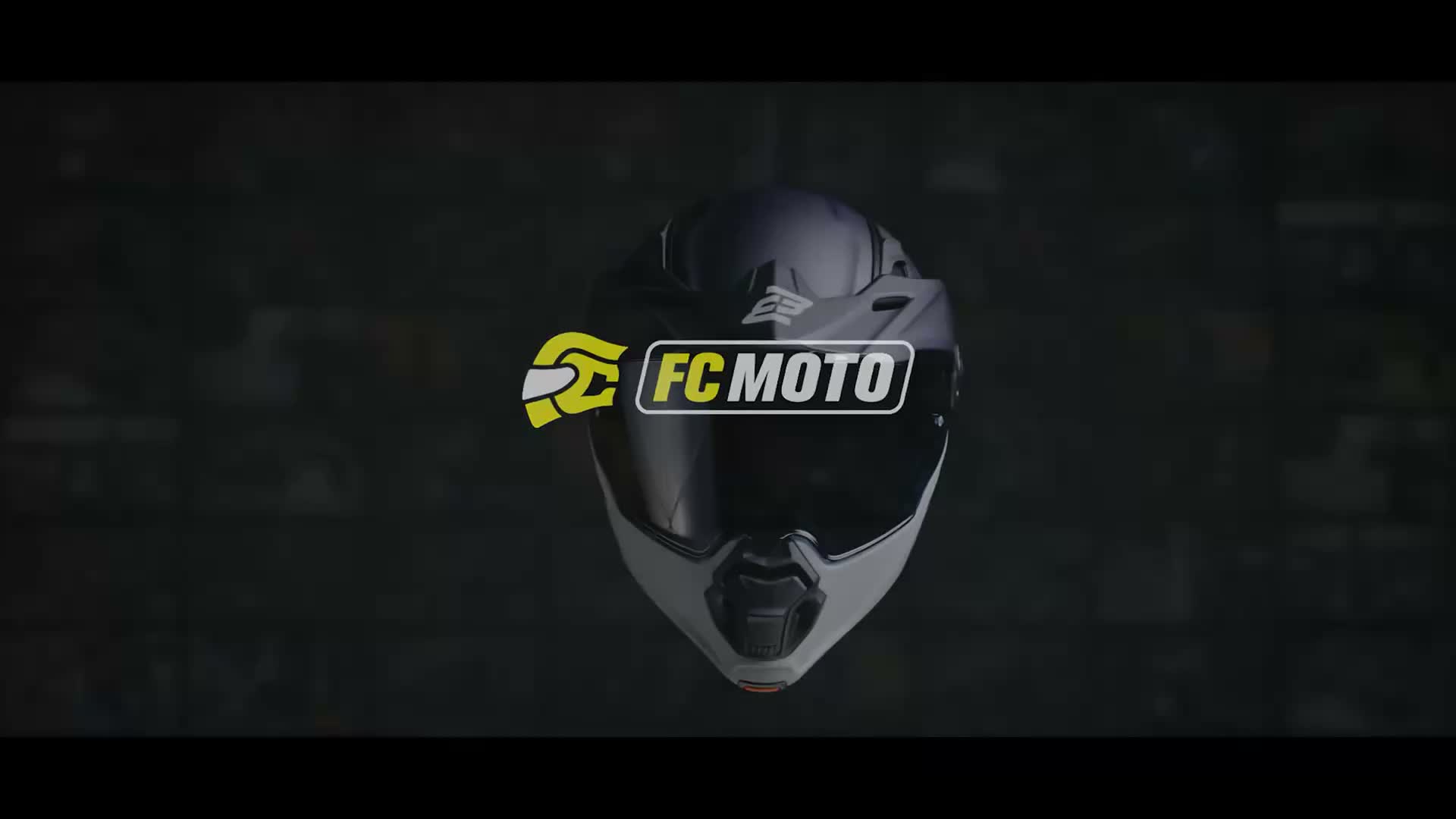 Bogotto FG-102 Duo Fiberglas Enduro Klapphelm, weiß, M Produktbild-Vorschau 7