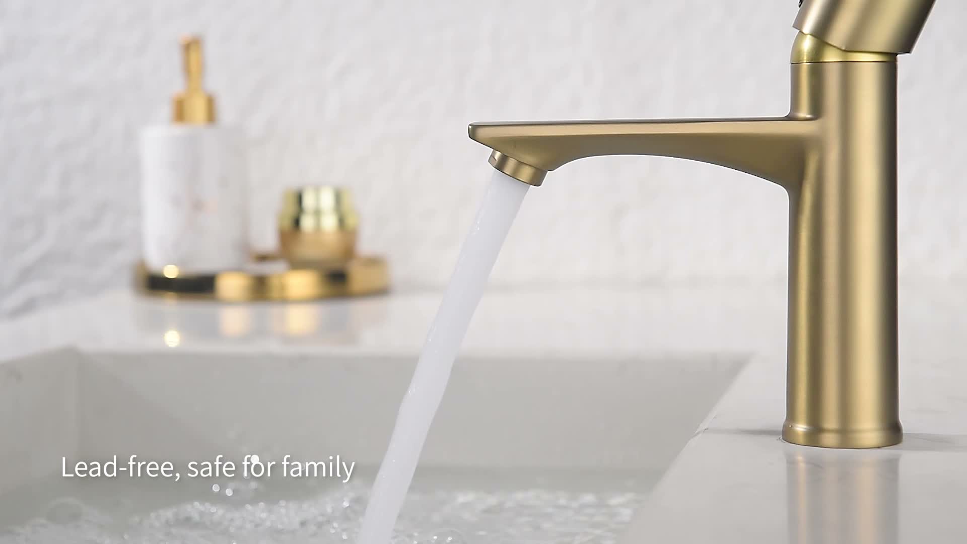 Homelody Wasserhahn bad, Mischbatterie Wasserhahn, Produktbild-Vorschau 7