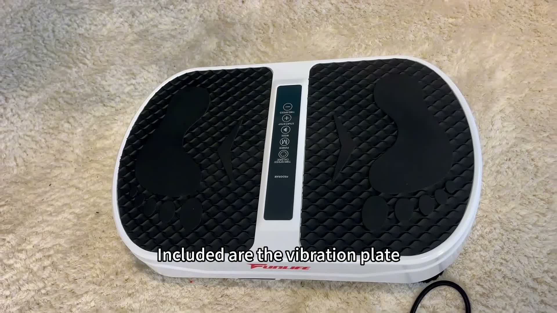 Funlife V8 Pedana vibrante 120 kg - 180 livelli, 5 Anteprima dell’immagine prodotto 7