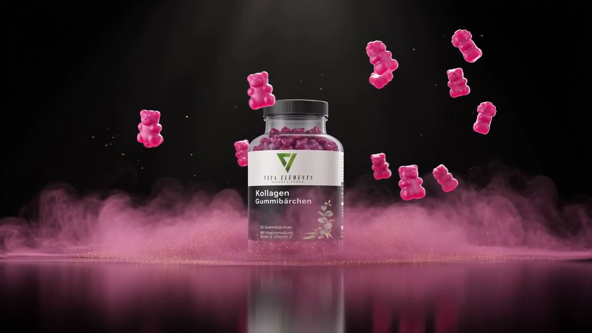 Vita Elements Kollagen Gummibärchen 60 Stk – Biotin, Produktbild-Vorschau 7