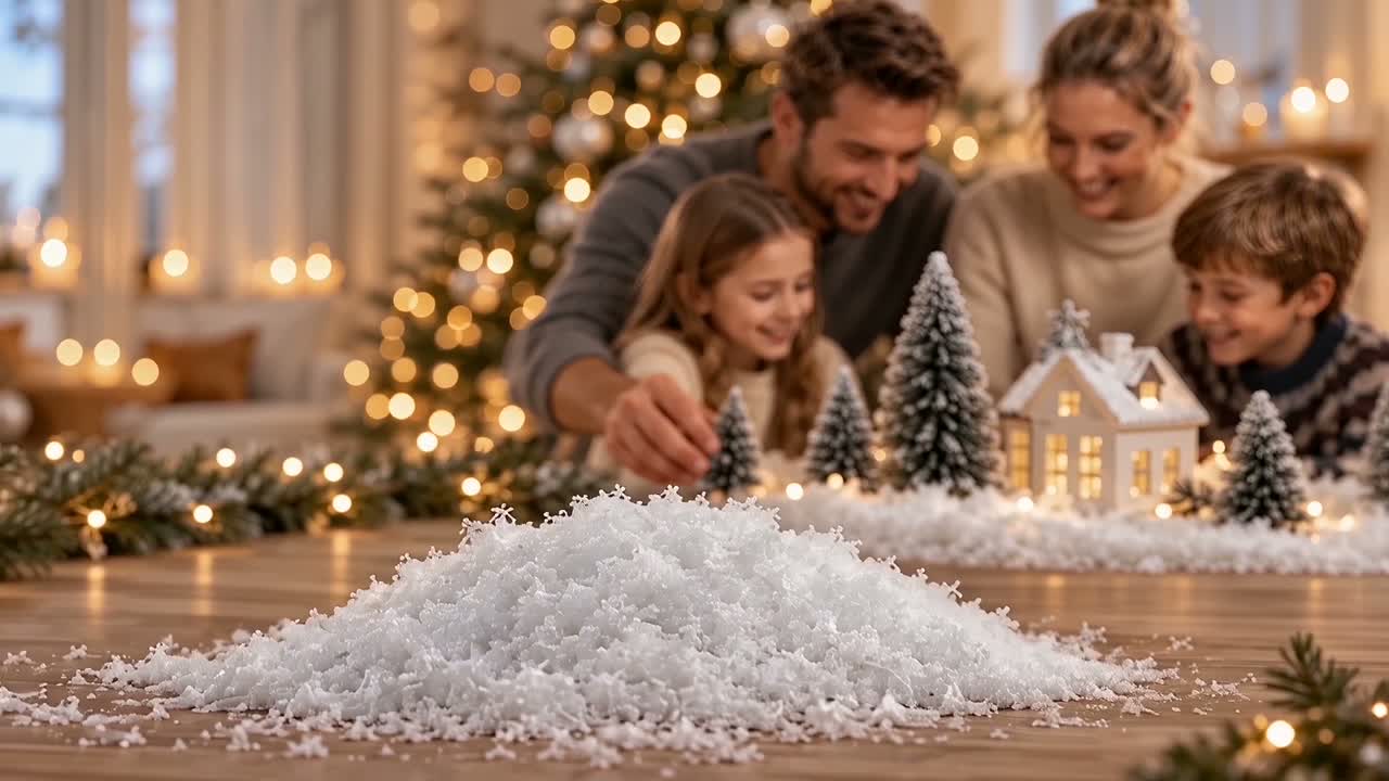 Täuschend echter Kunstschnee, weich und fluffig - Ungefähr Produktbild-Vorschau 7
