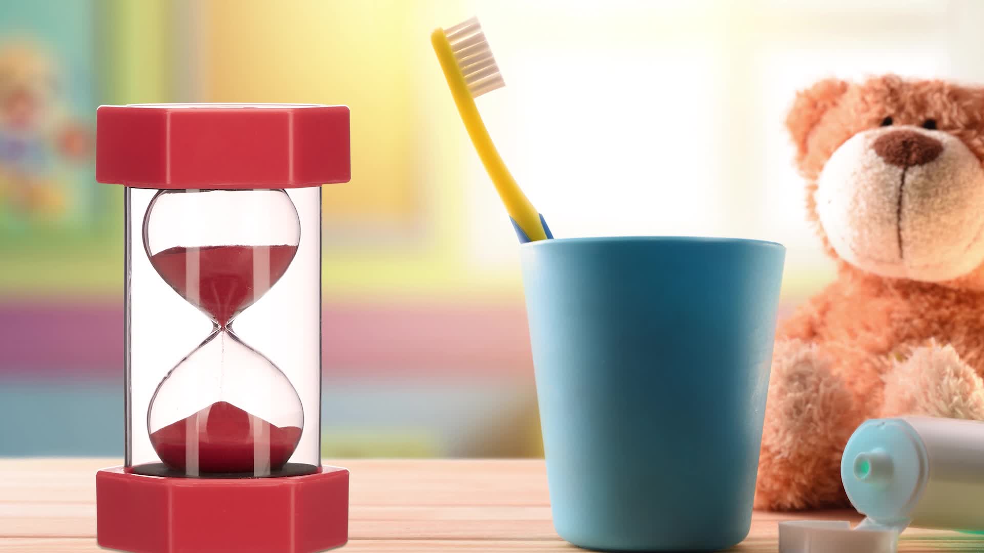 Relaxdays XXL Sanduhren Set, für Kinder, Zeit lernen, 1 Produktbild-Vorschau 7