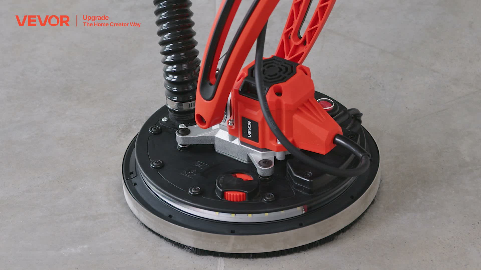 VEVOR Trockenbauschleifer 950 W, Deckenschleifer mit 255 mm Produktbild-Vorschau 7