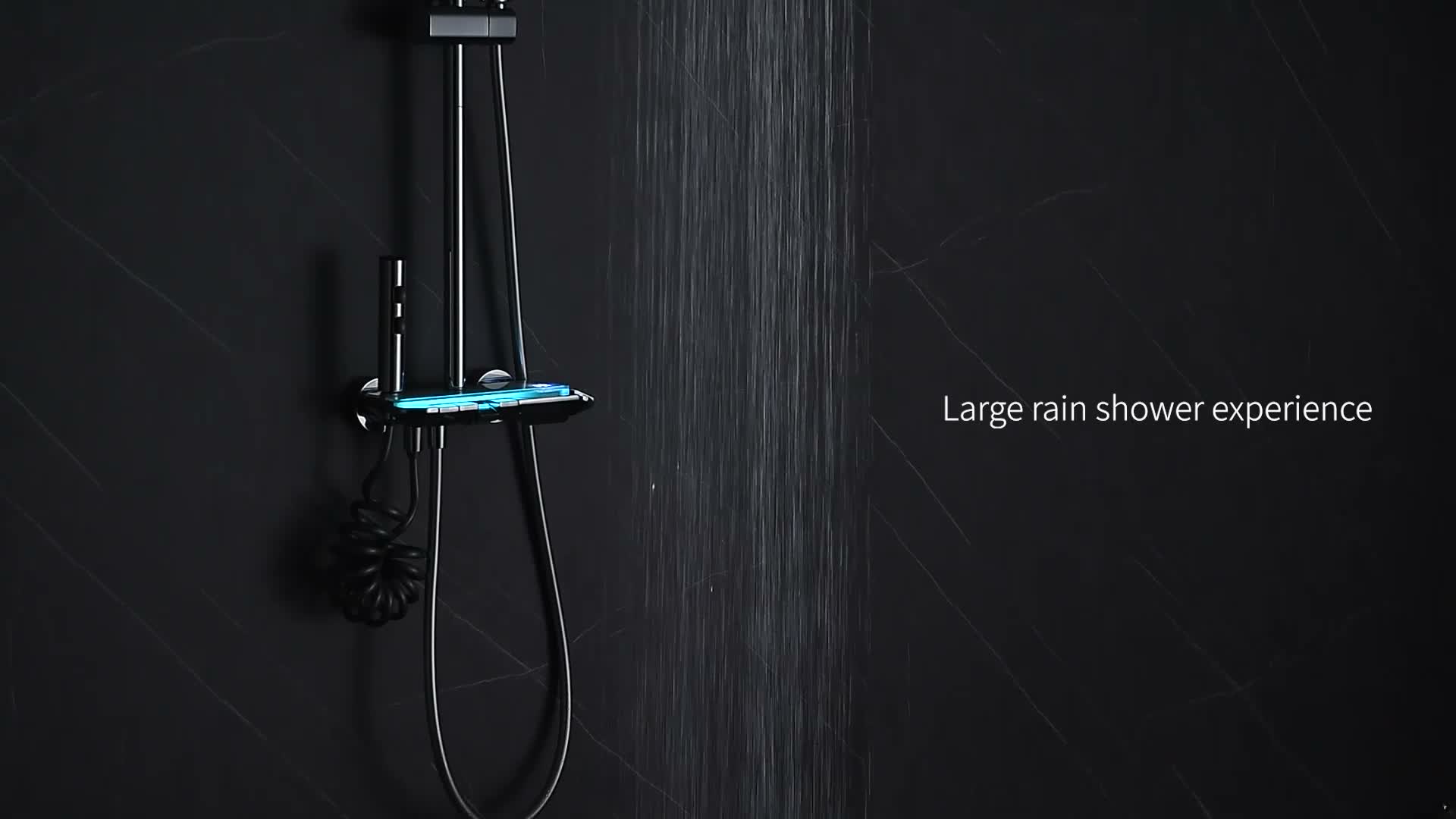 Homelody Duschsystem Messing Chrom, 4 Wasserausgabe Modi, Produktbild-Vorschau 7