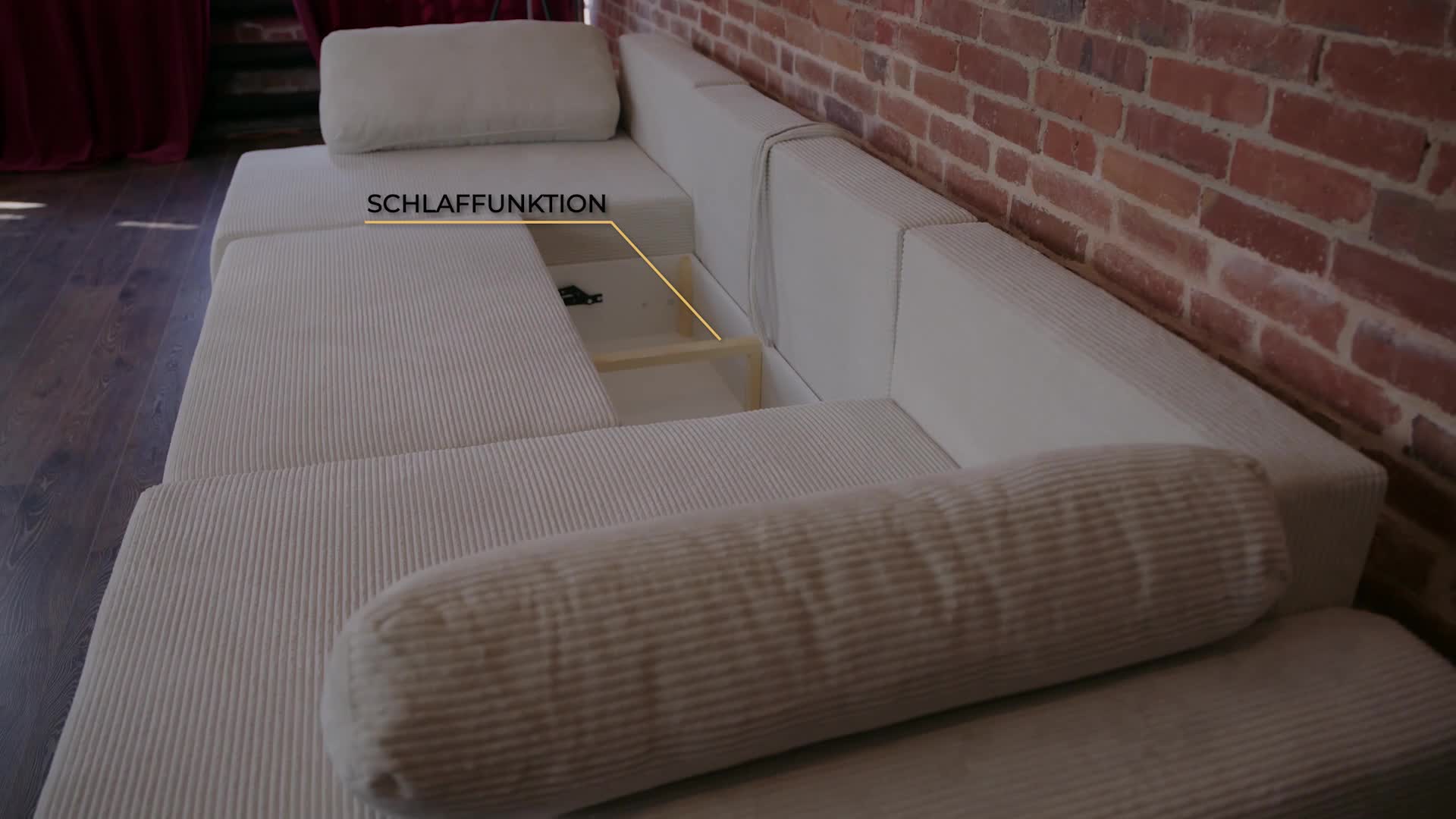 Kaiser Möbel Ecksofa mit schlaffunktion und bettkasten, Produktbild-Vorschau 7
