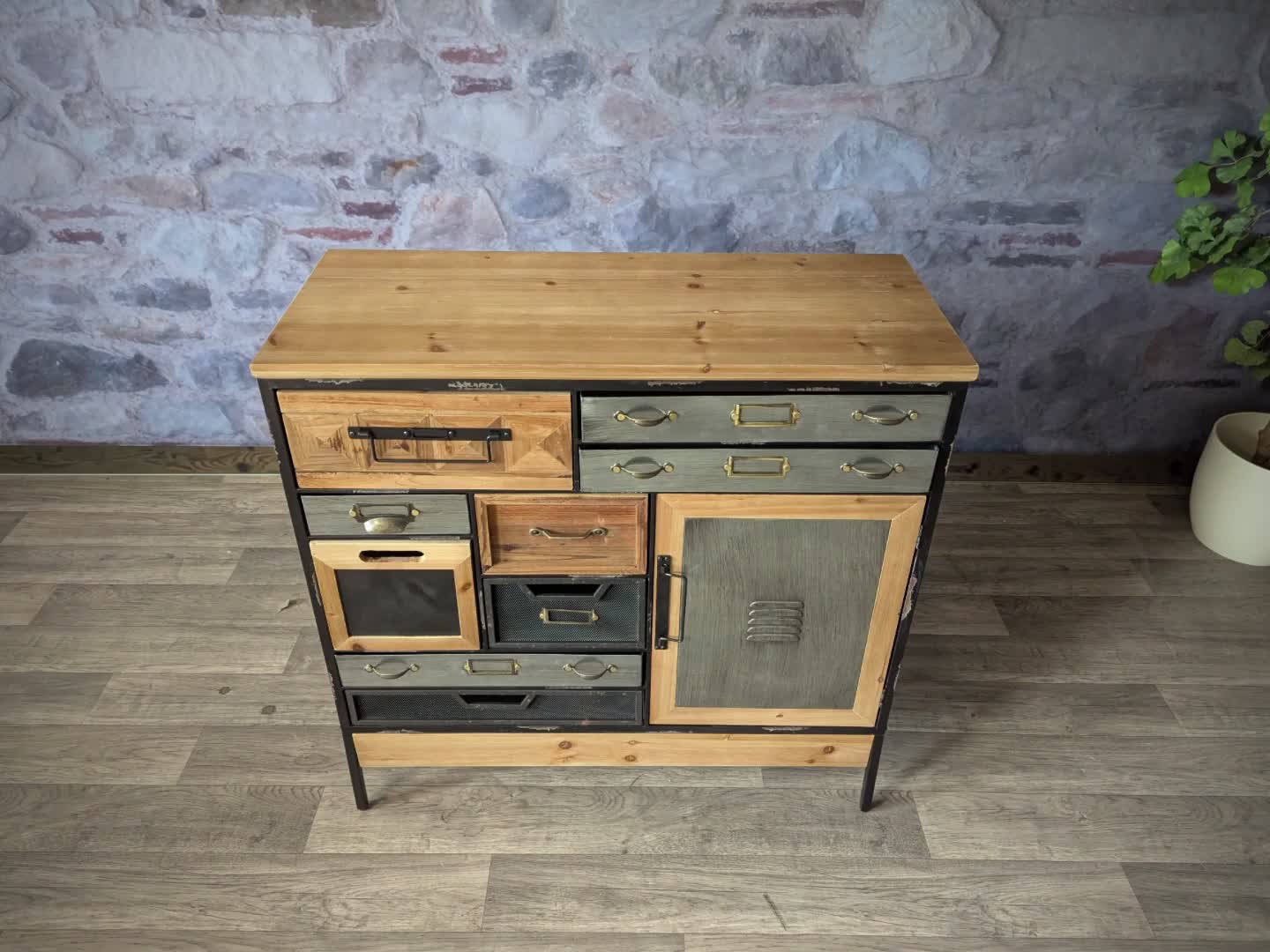 Apothekerkommode MCW-Q77, Schrank Kommode Schubladen Produktbild-Vorschau 7