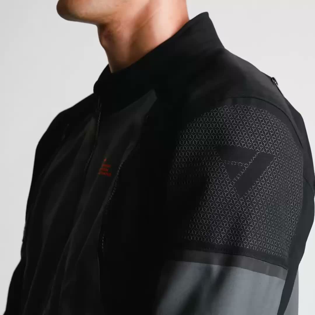 Modeka Muva Motorrad-Textiljacke, schwarz, 3XL Produktbild-Vorschau 7