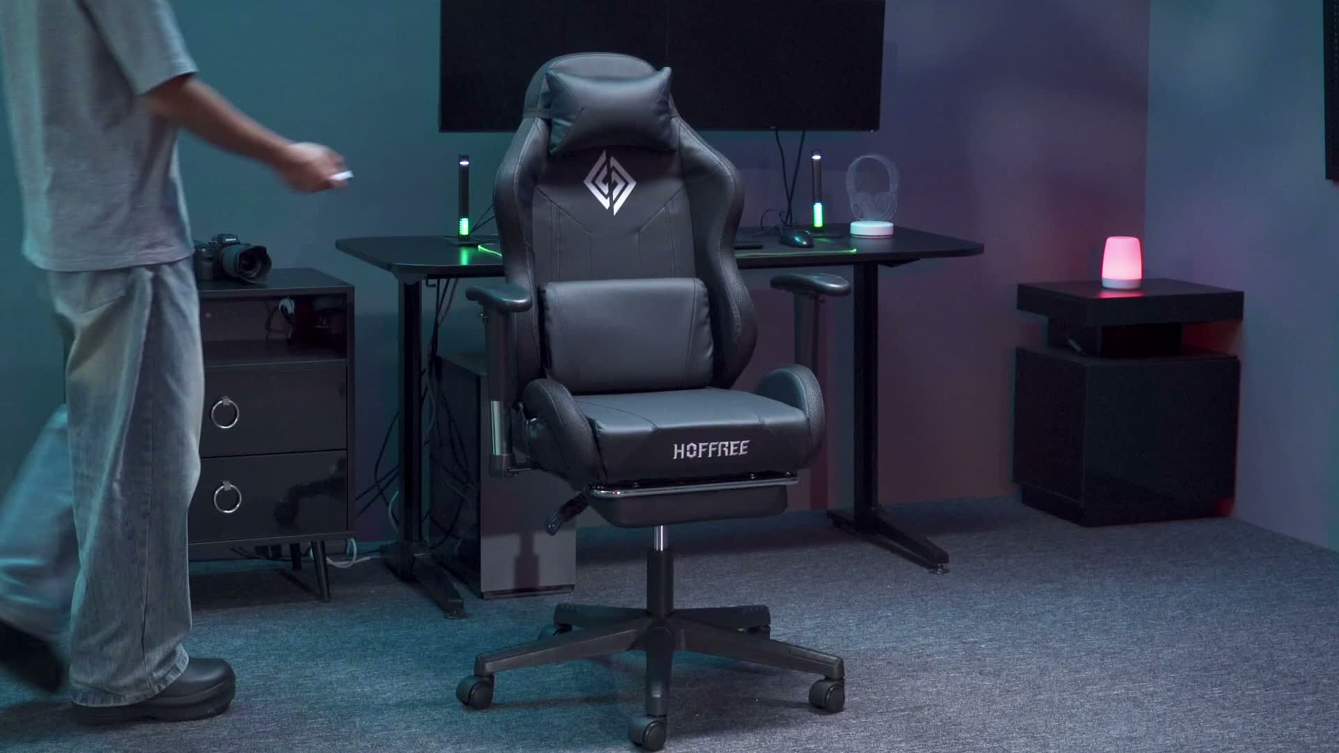 HOFFREE LED Gaming-Stuhl für Kinder 8-15 Jahre, Produktbild-Vorschau 7