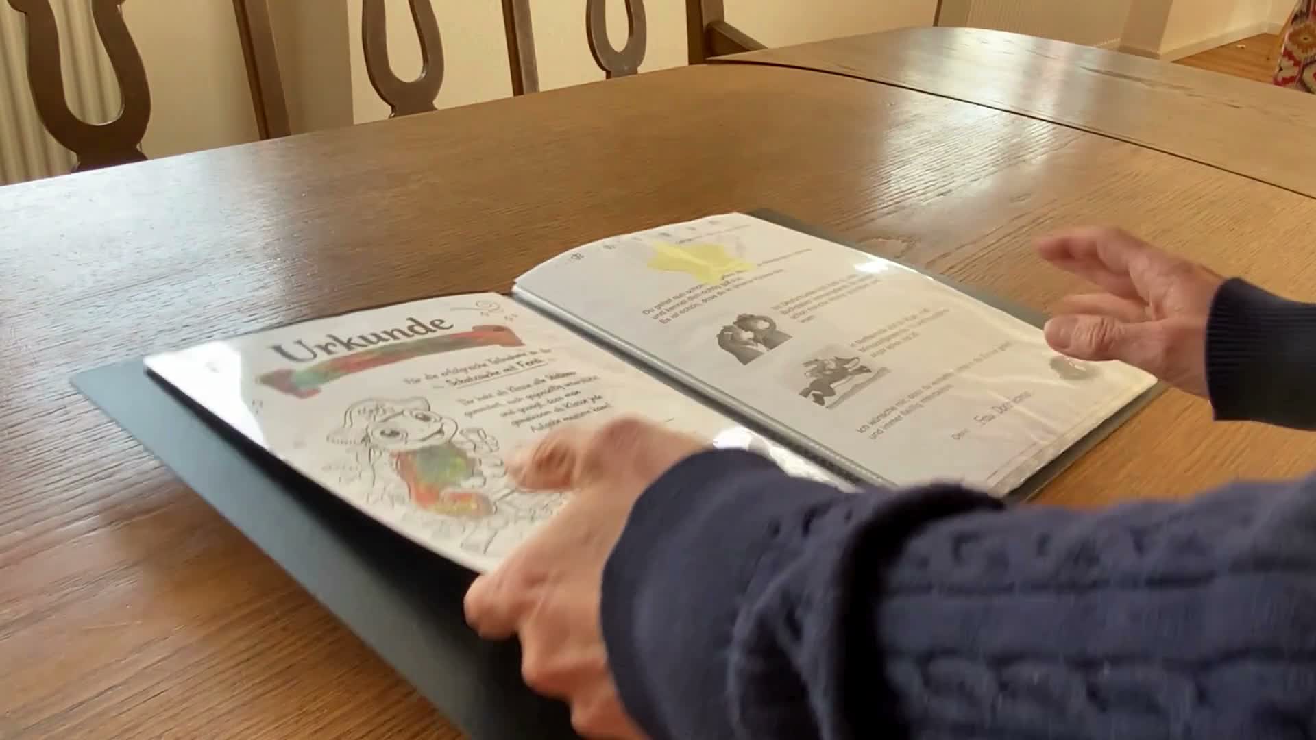 Friendly Fox Sichtbuch A4 mit Klarsichthüllen, Produktbild-Vorschau 6