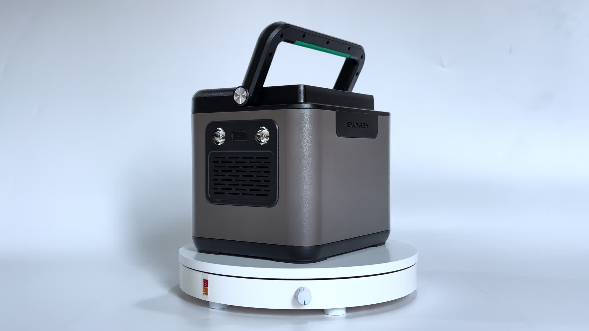 SWAREY 555Wh Ladegerät mit 100W Solarpanel, 550W(1100W Produktbild-Vorschau 7