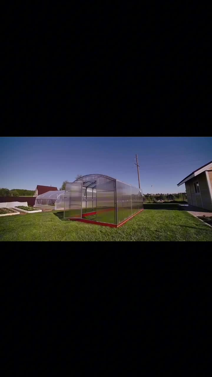 Garten Dream Polycarbonat-Gewächshaus "Gardener" 3x6m aus Produktbild-Vorschau 7