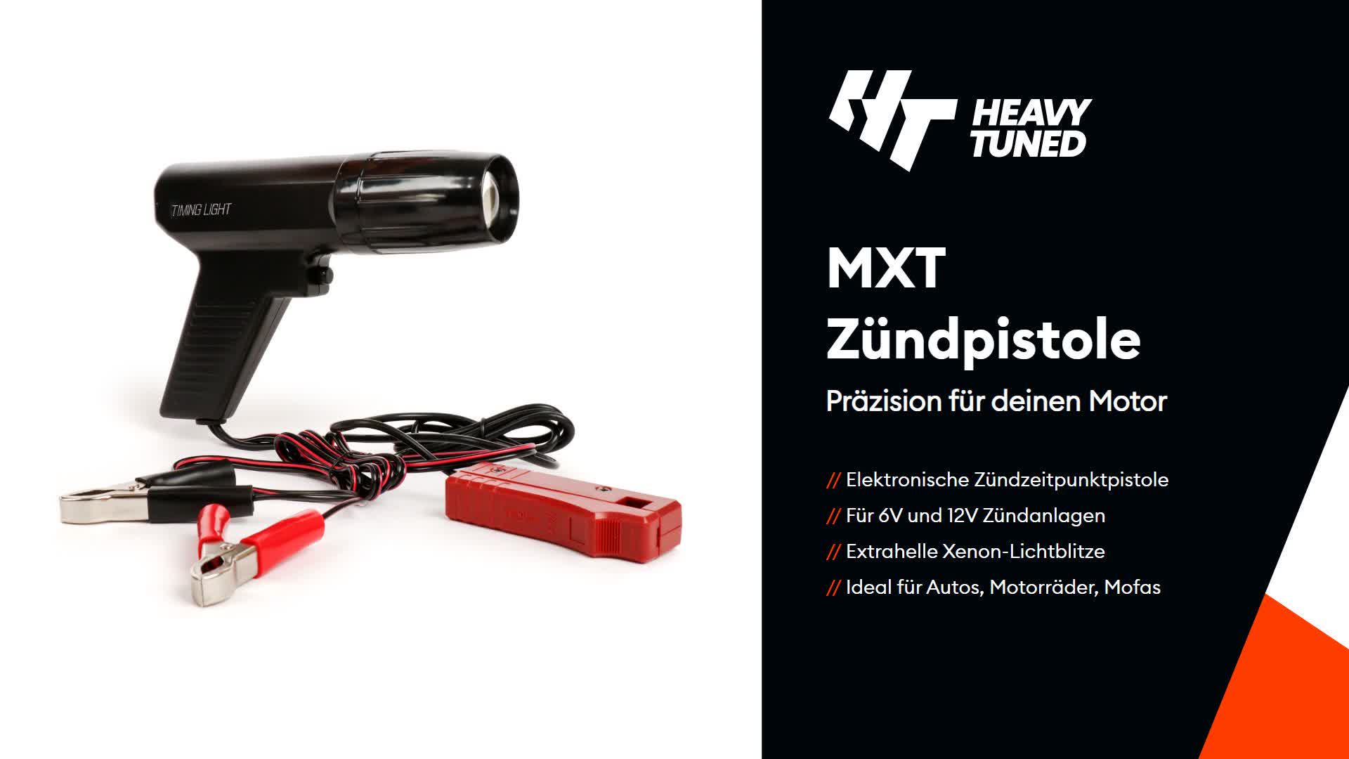 Zündlichtpistole MXT orange 6 V 12 V Xenon bis 8000 U/min Produktbild-Vorschau 7