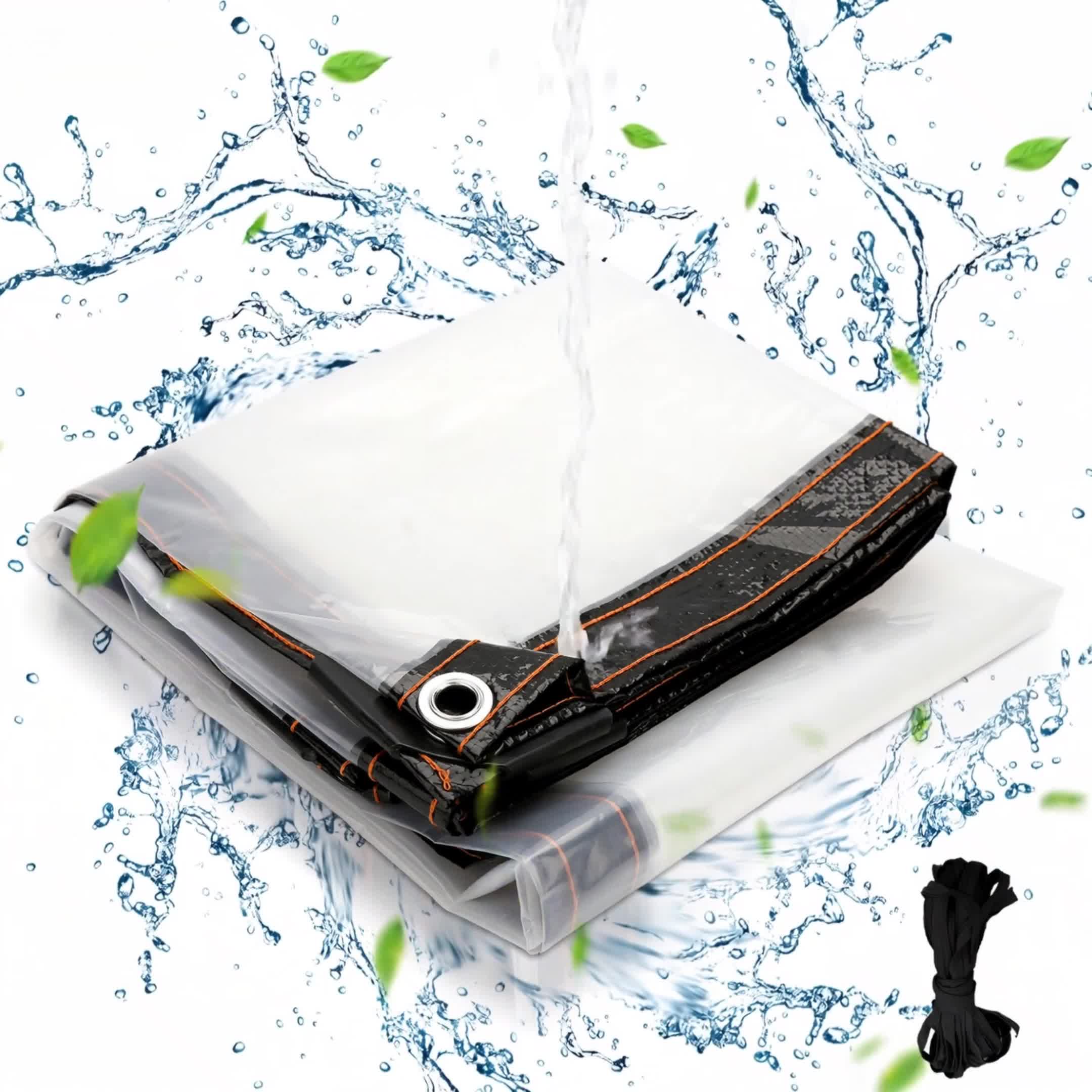 Transparente Plane wasserdicht,  Verschiedene Größen, Produktbild-Vorschau 7