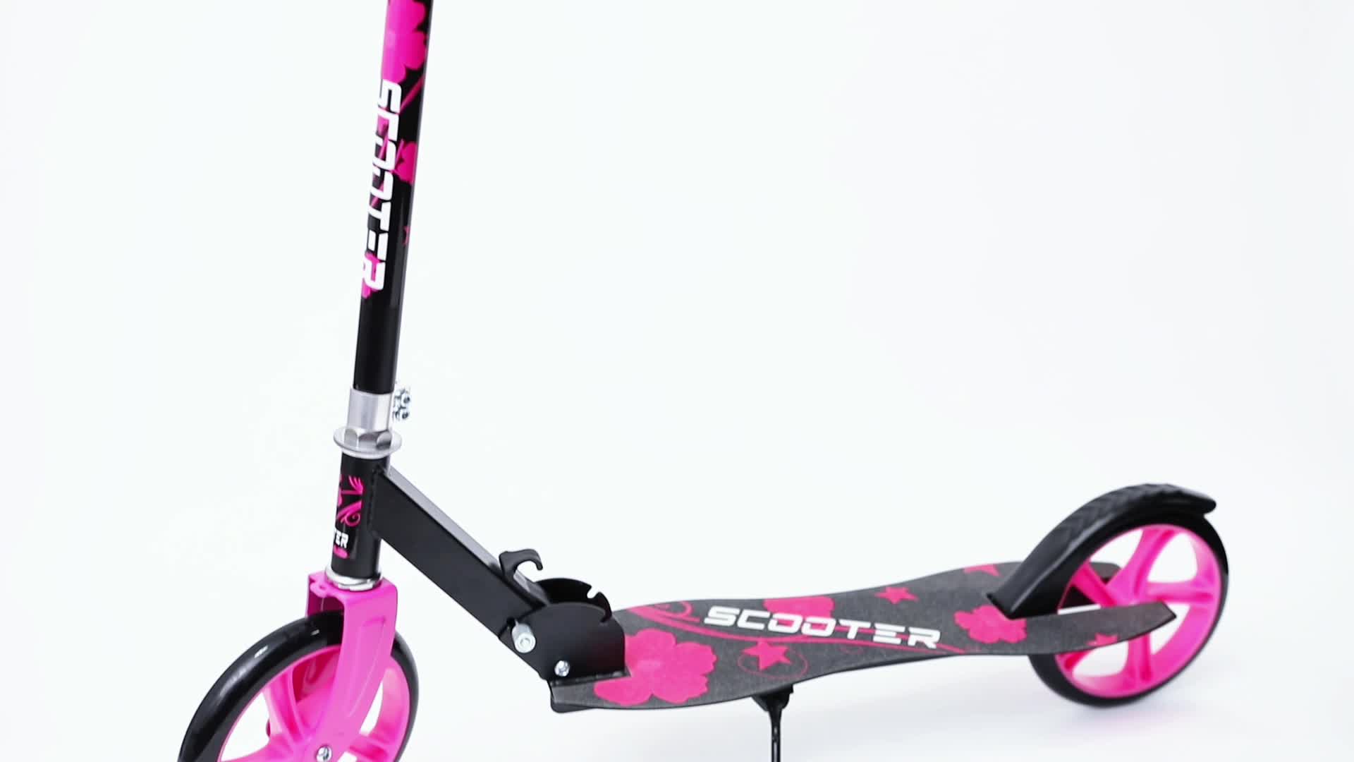 Habib Kickroller mit 205mm XXL Rädern | Klappbar: Grün Produktbild-Vorschau 7