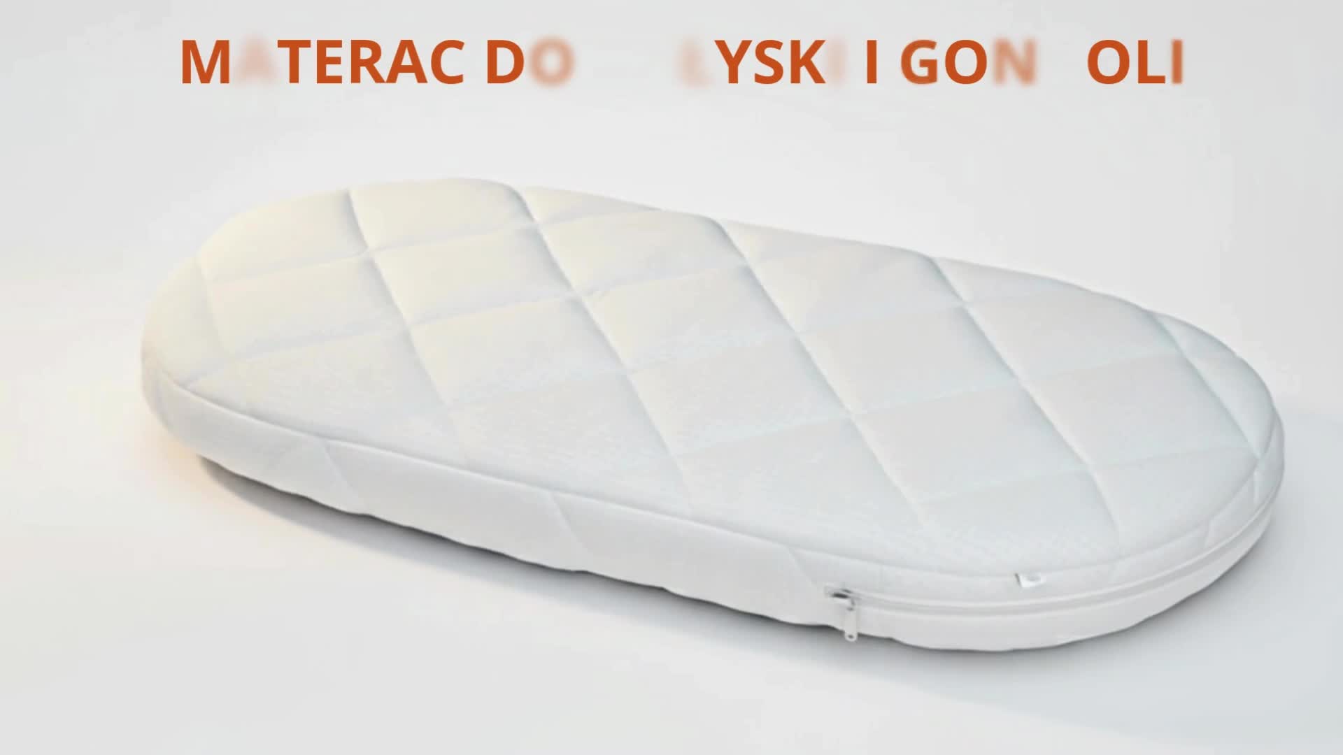 be4home materac owalny AREO dla niemowląt 80x40 cm do Podgląd zdjęcia produktu 7