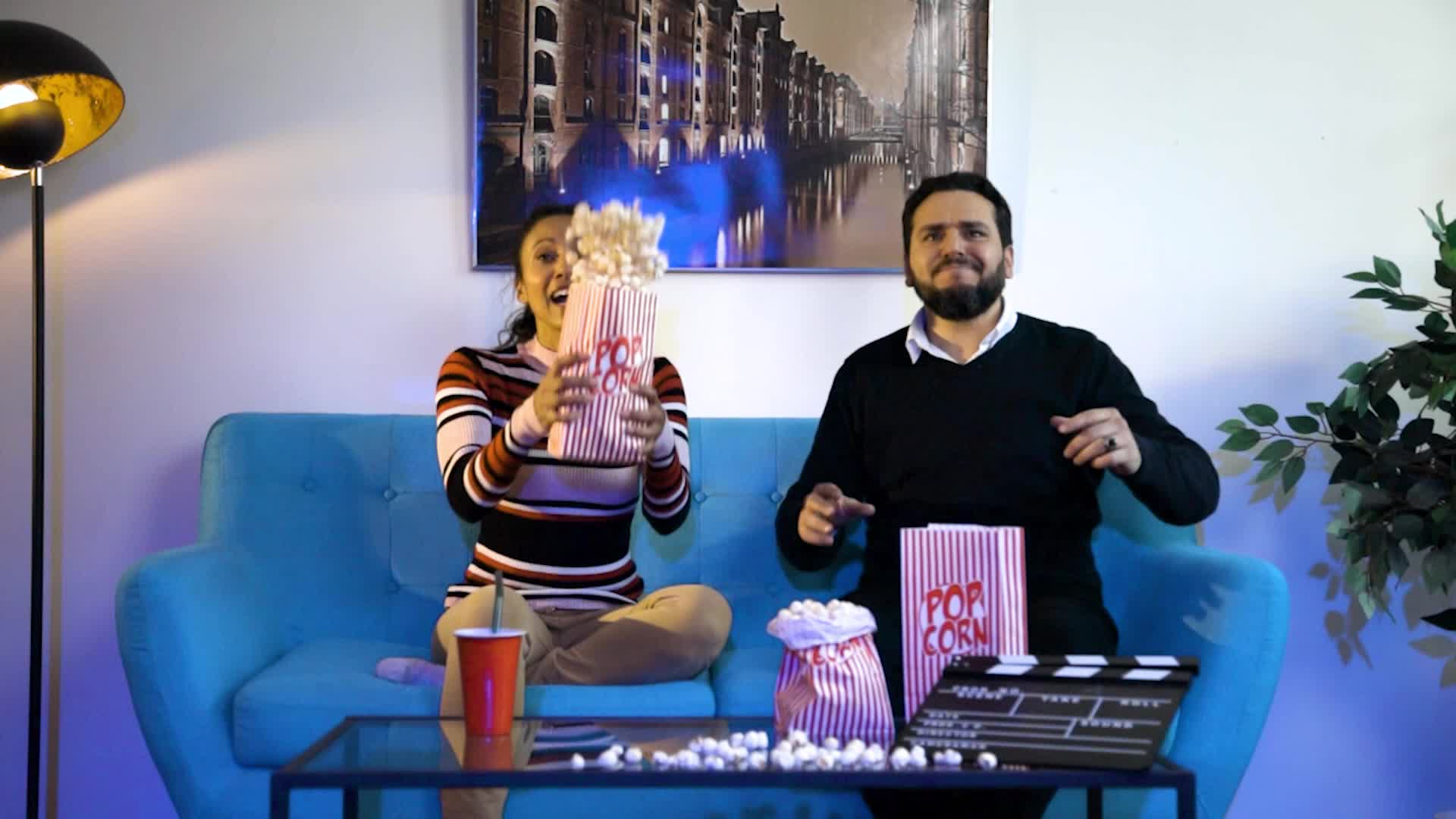Relaxdays Popcorntüten 144er Set, Papier, Zubehör Kino, Produktbild-Vorschau 7
