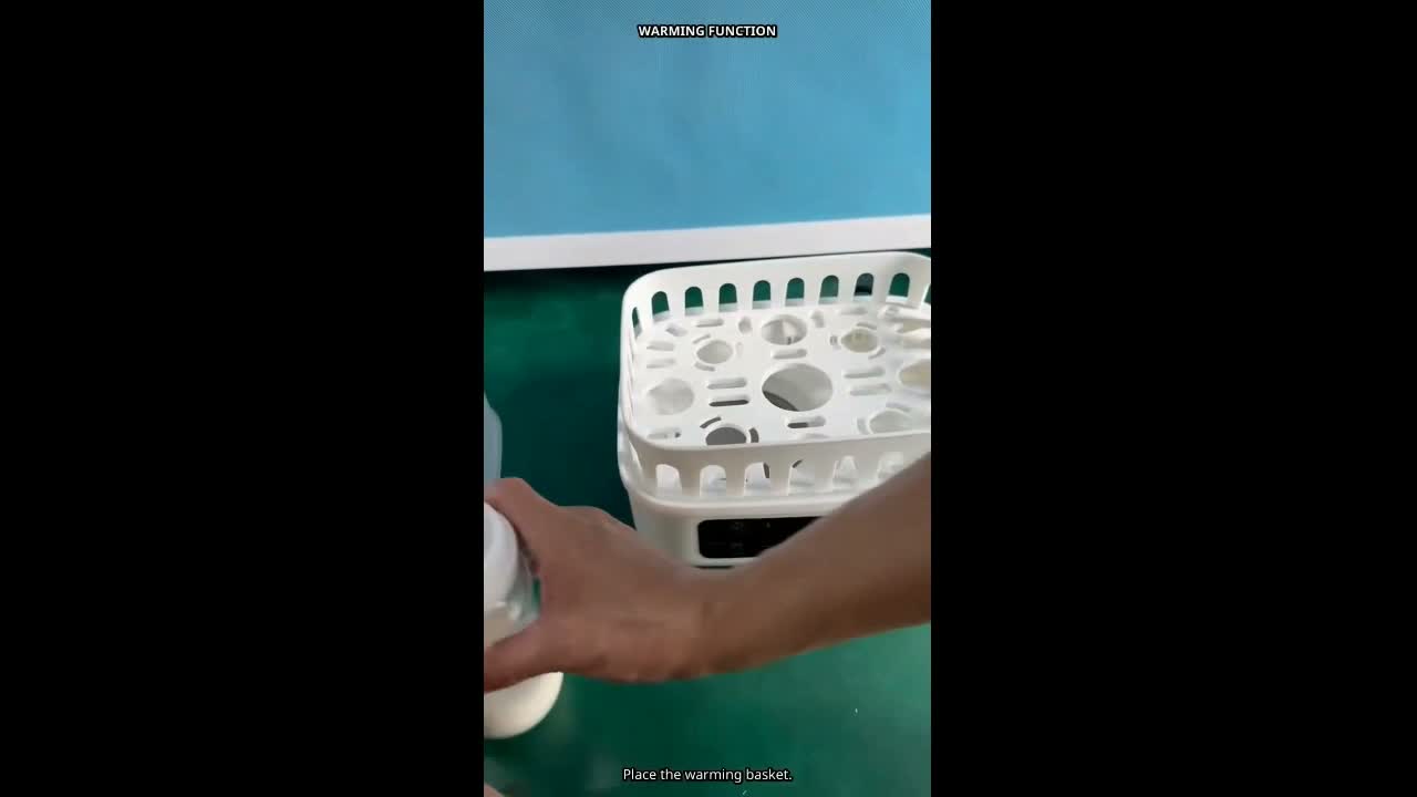 6-in-1 Babyflaschenwärmer Sterilisator 4 Flaschen,100°C Produktbild-Vorschau 7