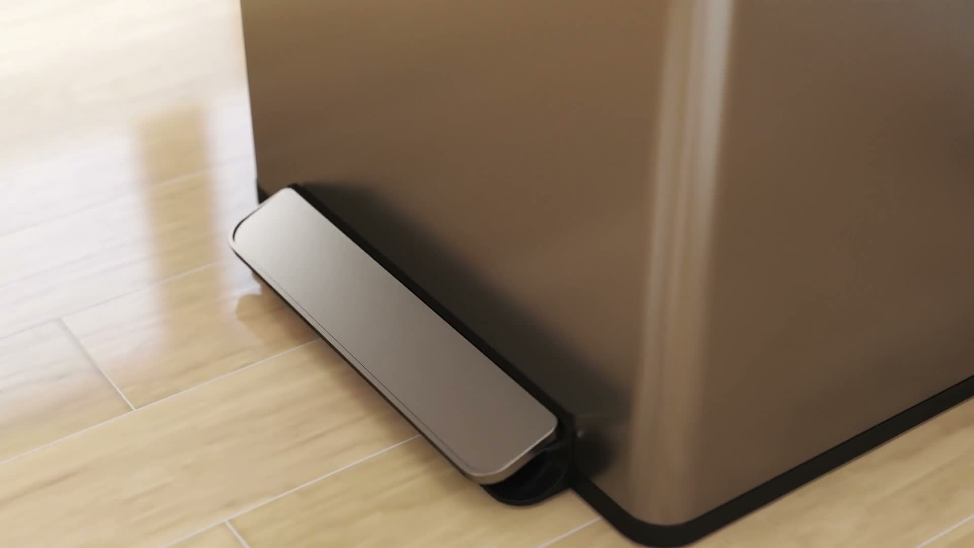 HOMCOM Mülleimer Küche 2 x 30L Treteimer mit Produktbild-Vorschau 7