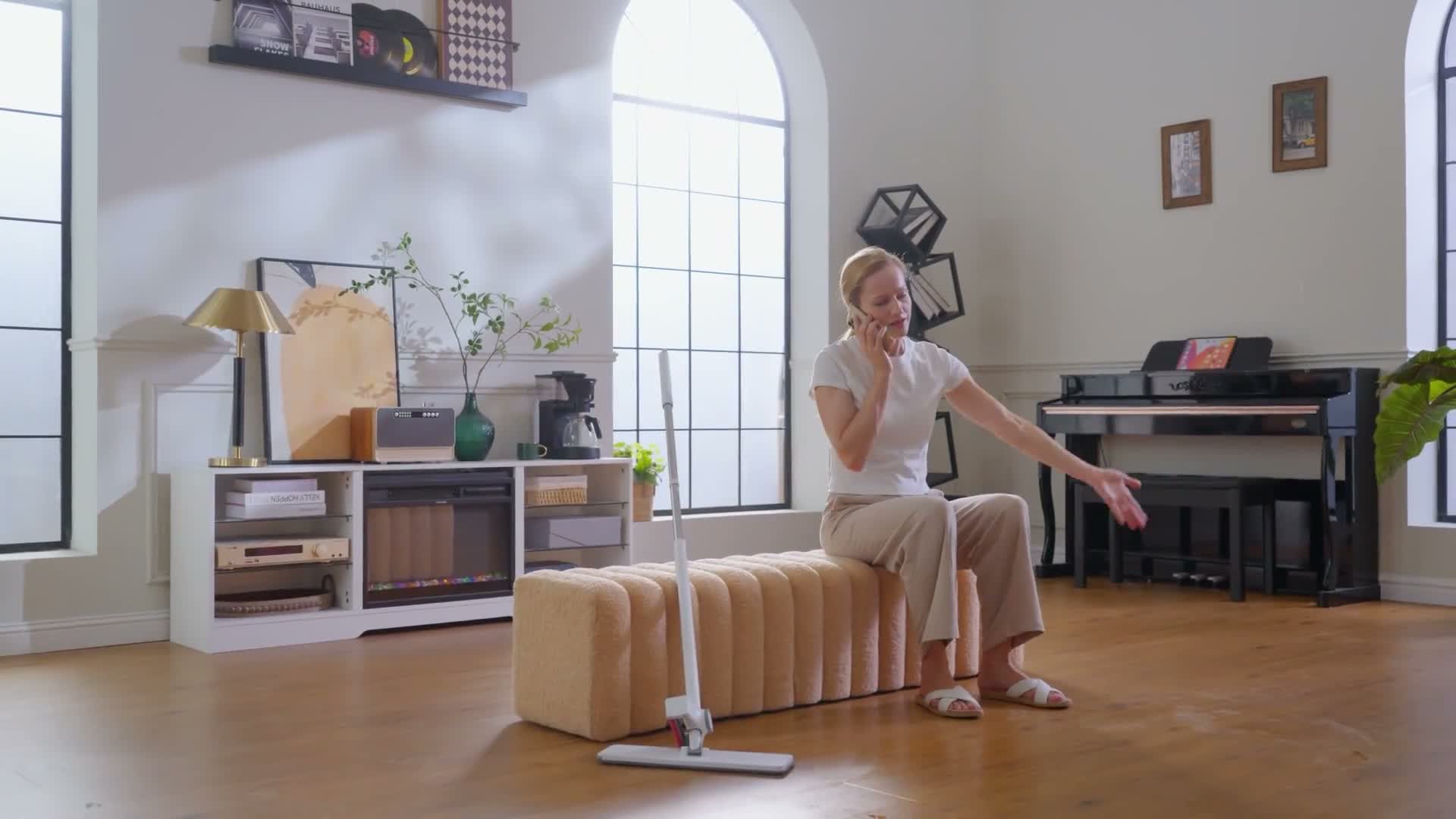 HOMCOM Fernsehsessel mit Liegefunktion, Relaxsessel mit Produktbild-Vorschau 7