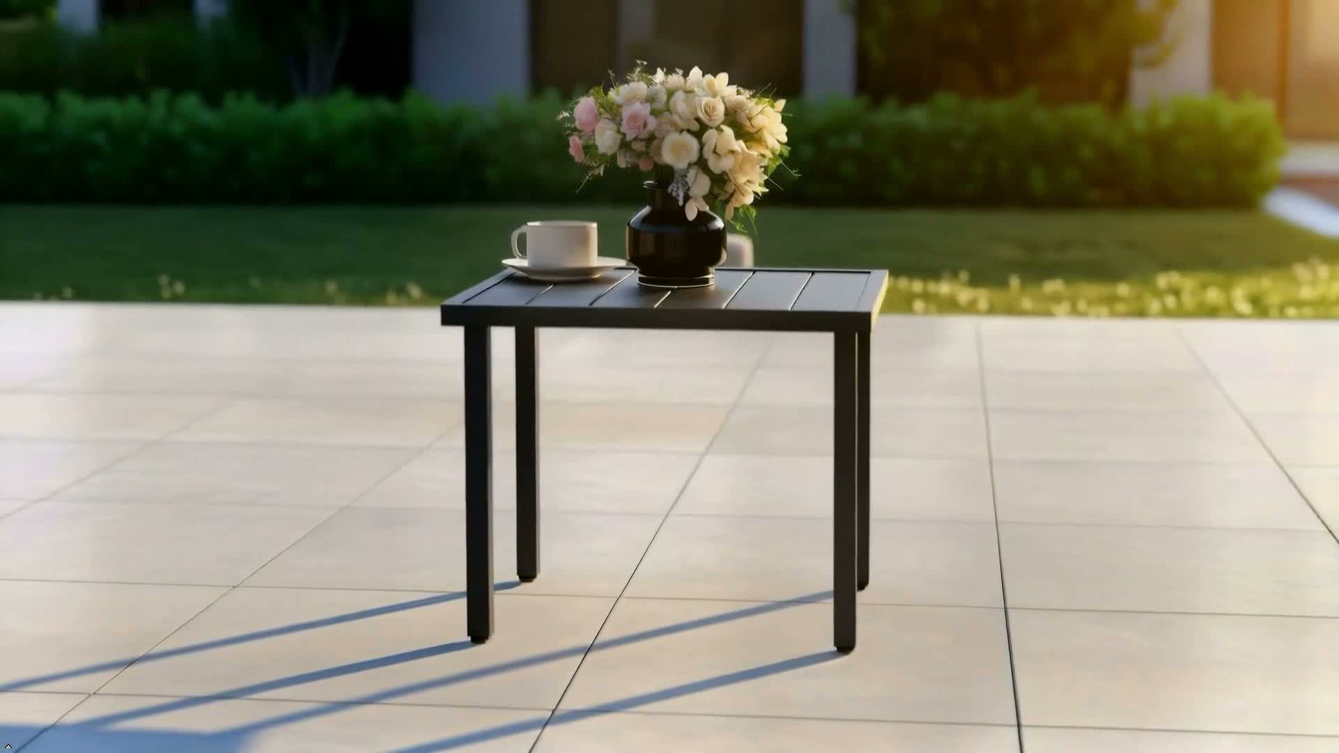 Avestar Beistelltisch 44x44x41 cm, Gartentisch mit Produktbild-Vorschau 7