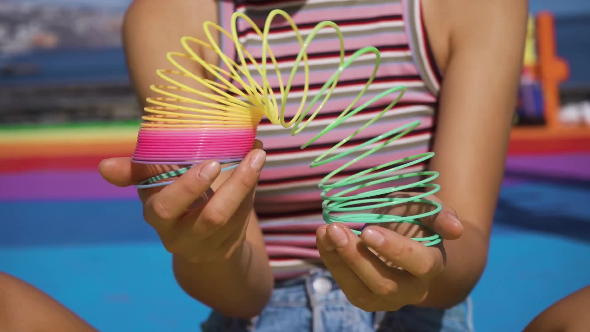 Regenbogenspirale 4er Set, Treppenläufer, für Kinder, 2 Produktbild-Vorschau 7