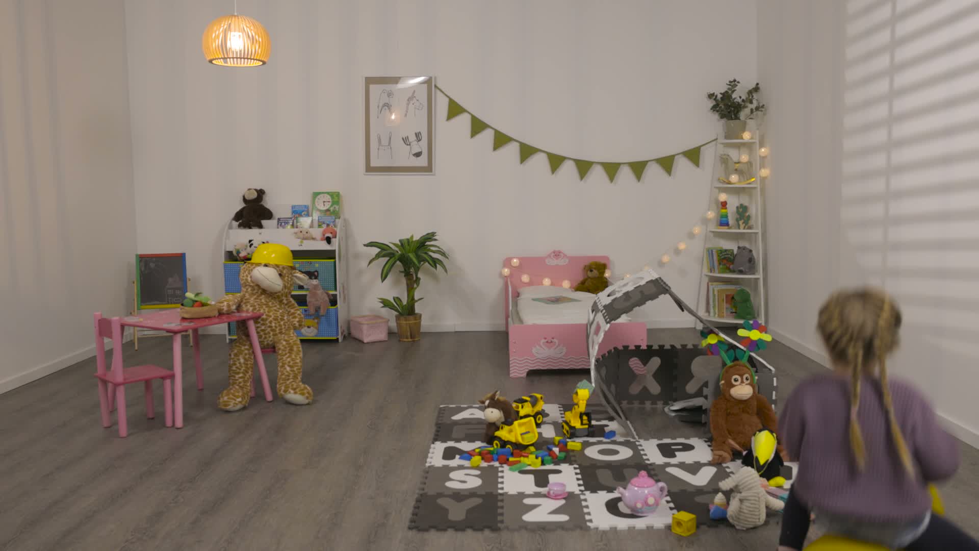Relaxdays Hüpftier Hase, inklusive Luftpumpe, Hopser, bis Produktbild-Vorschau 7
