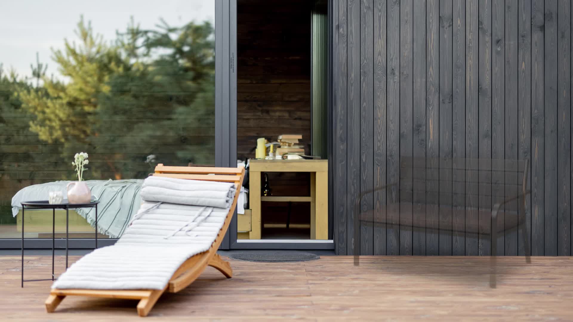 Relaxdays Gartenbank mit Sitzkissen, Holzoptik, HBT: 78 x Produktbild-Vorschau 7