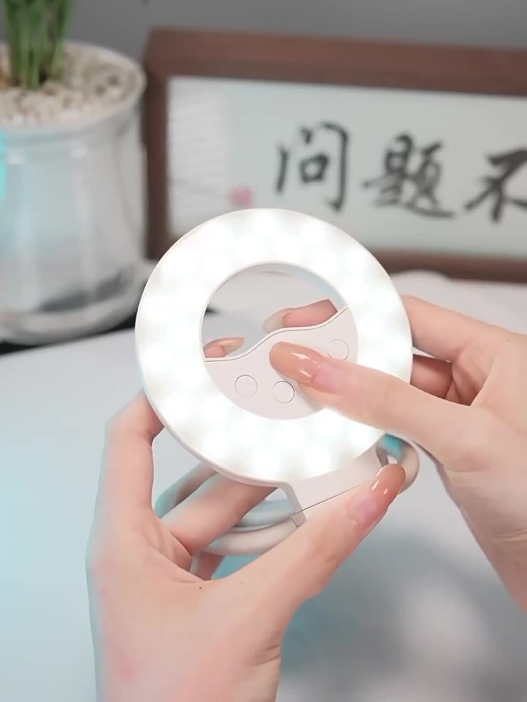 Ringlichter, Ringlicht, 3 Lichteffekte Universal Selfie Produktbild-Vorschau 7