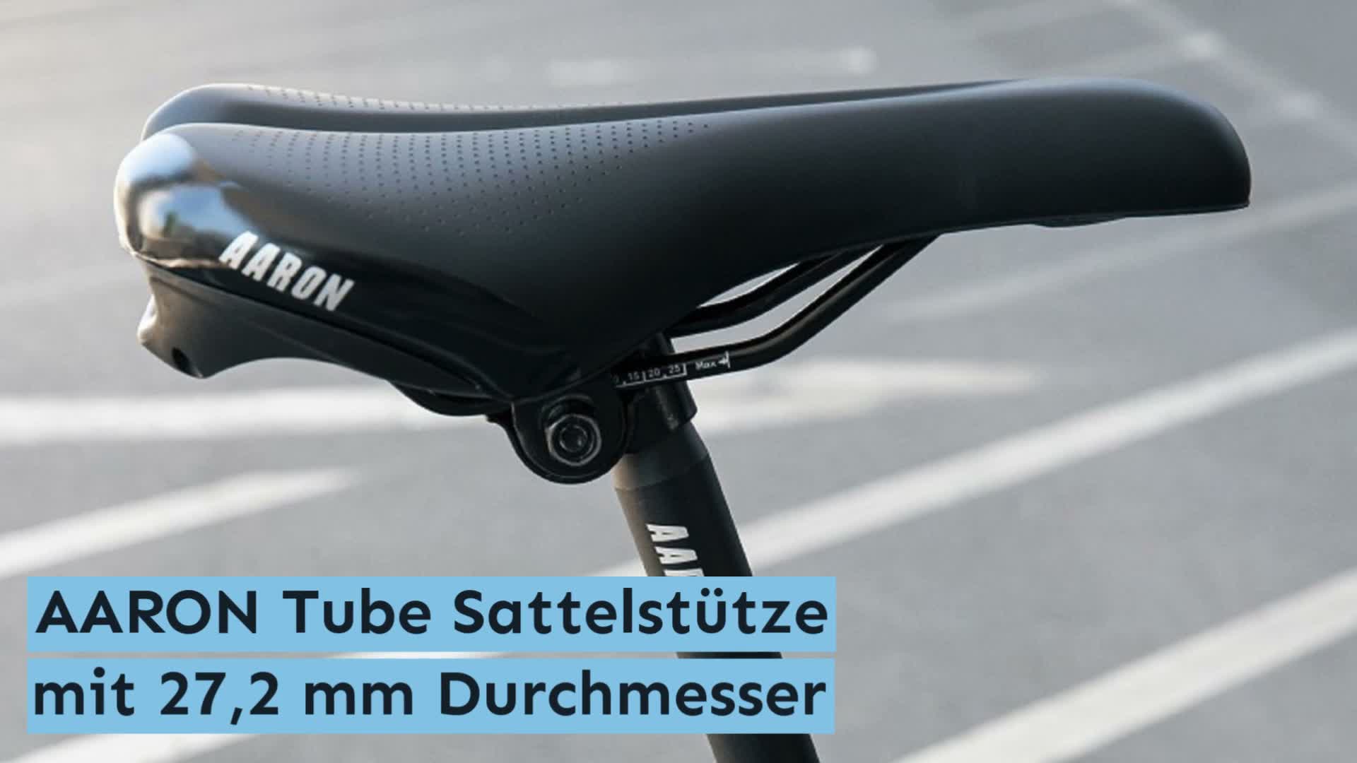 AARON Tube Sattelstange mit 27,2 mm Durchmesser, Aluminium Produktbild-Vorschau 6