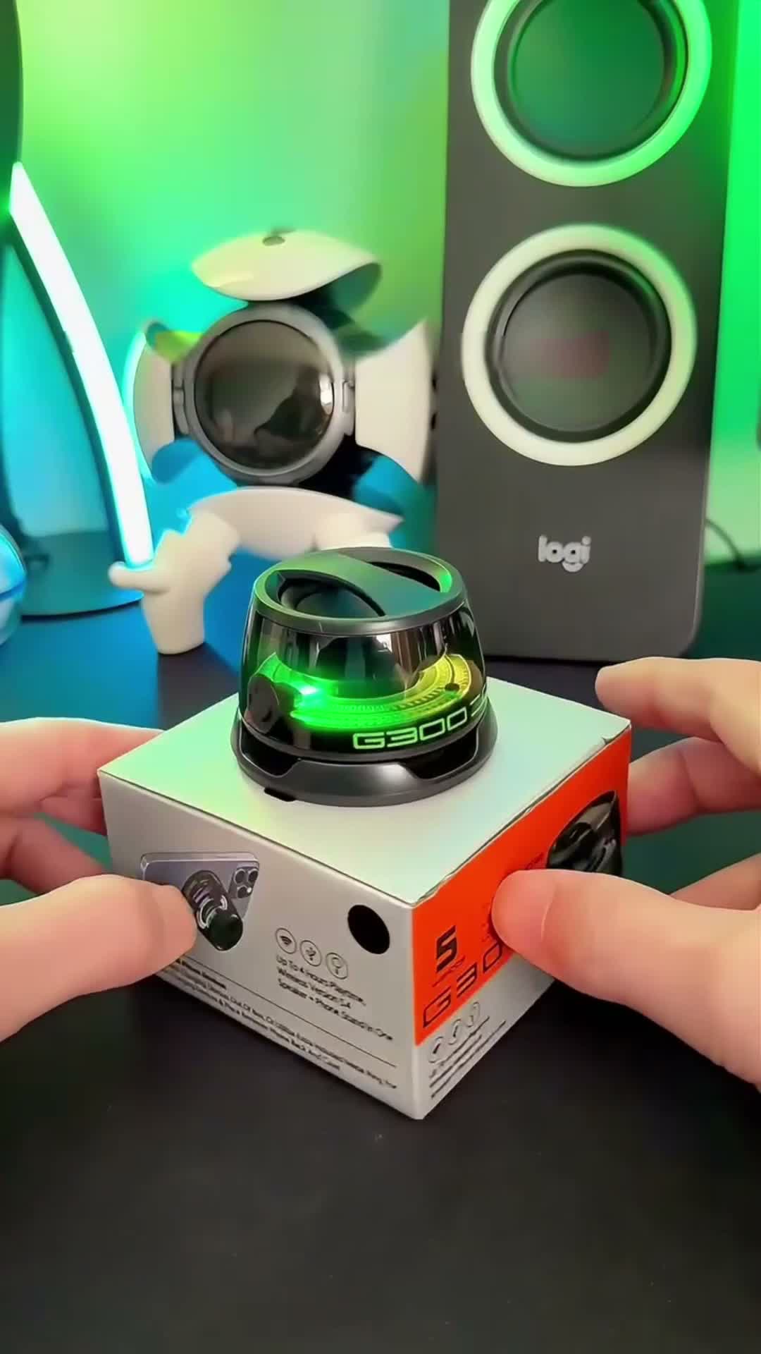 Kabelloser tragbarer Mini Lautsprecher mit Produktbild-Vorschau 7