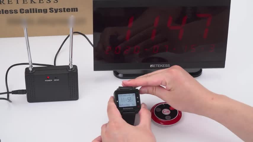 Retekess T128-T117-TD105 Restaurant Pager System, Produktbild-Vorschau 7