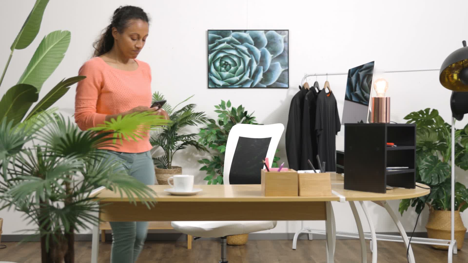 Relaxdays Monitorständer mit Ablagen, 2 Teile, Organizer, Produktbild-Vorschau 7