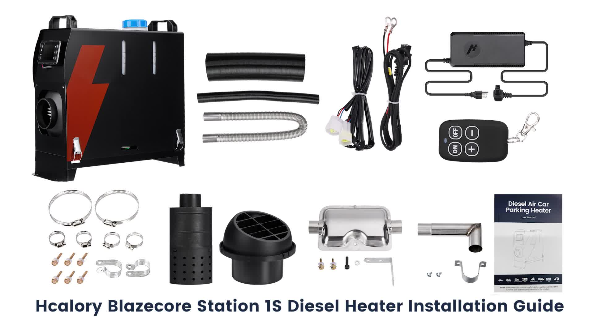 HcaloryHBS1S 5KW-8KW 12V/24V Diesel Standheizung Auto Produktbild-Vorschau 7