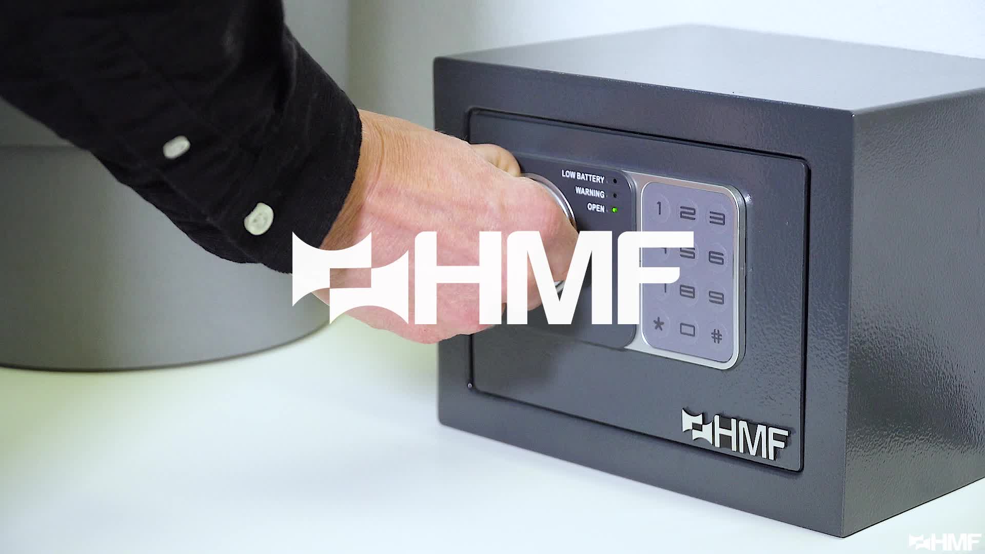 Tresor, Möbeltresor, Safe Elektronik-Zahlenschloss, HMF Produktbild-Vorschau 7