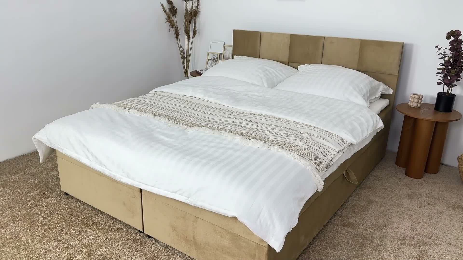 Masseno Boxspringbett PRATA 180x200 cm Komplett-Set mit Produktbild-Vorschau 7