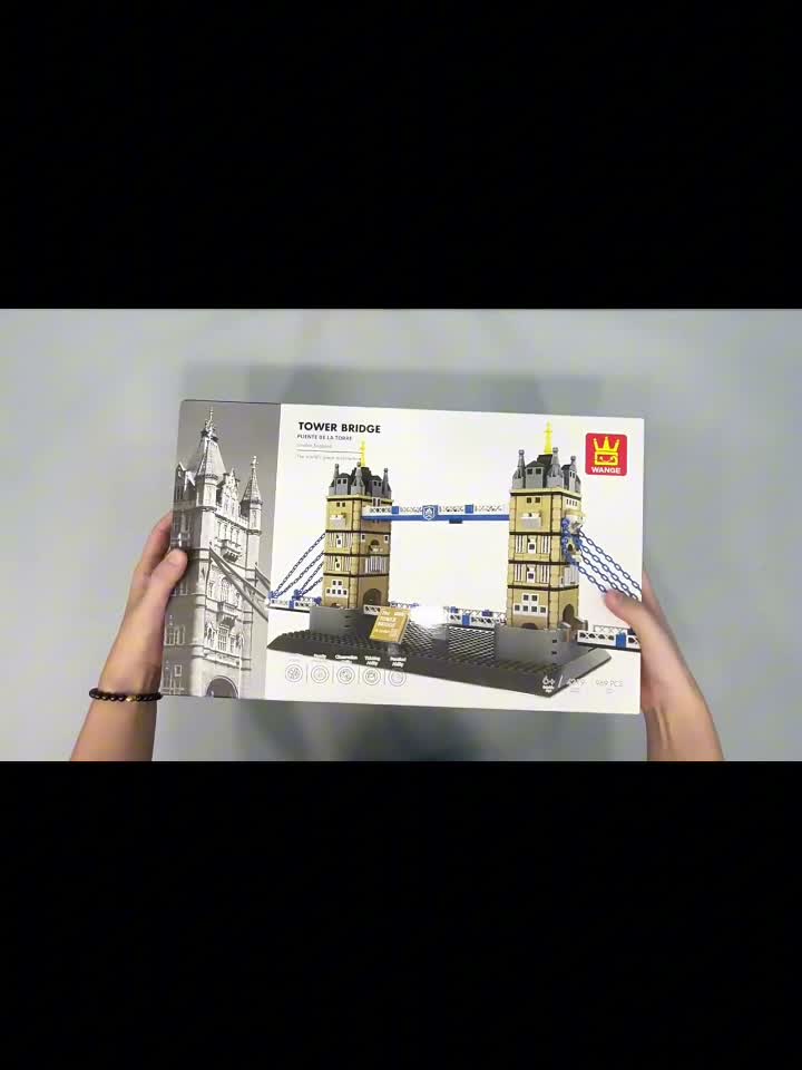 WANGE Tower Bridge, London, England – Architektur Bausatz, Produktbild-Vorschau 6
