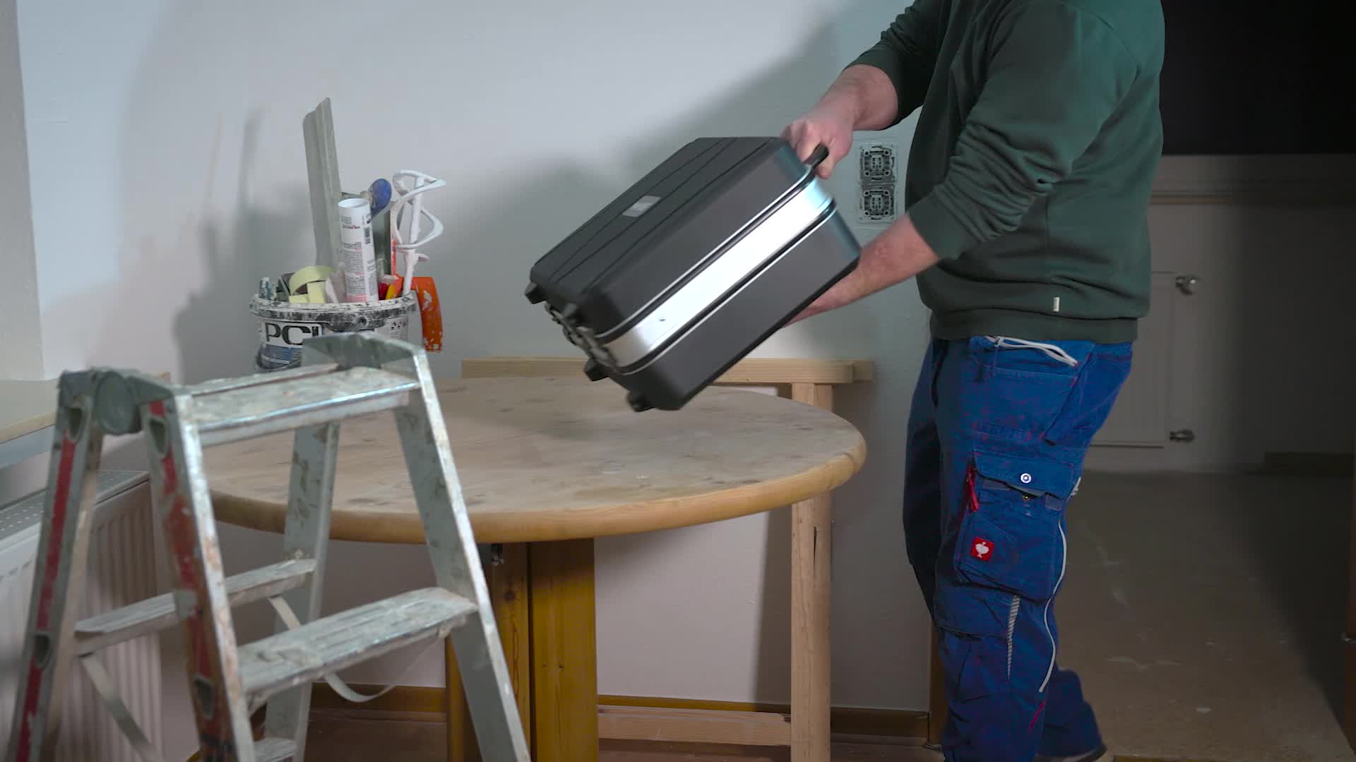HMF 15601-02 Werkzeugkoffer leer, Werkzeugkiste groß aus Produktbild-Vorschau 7