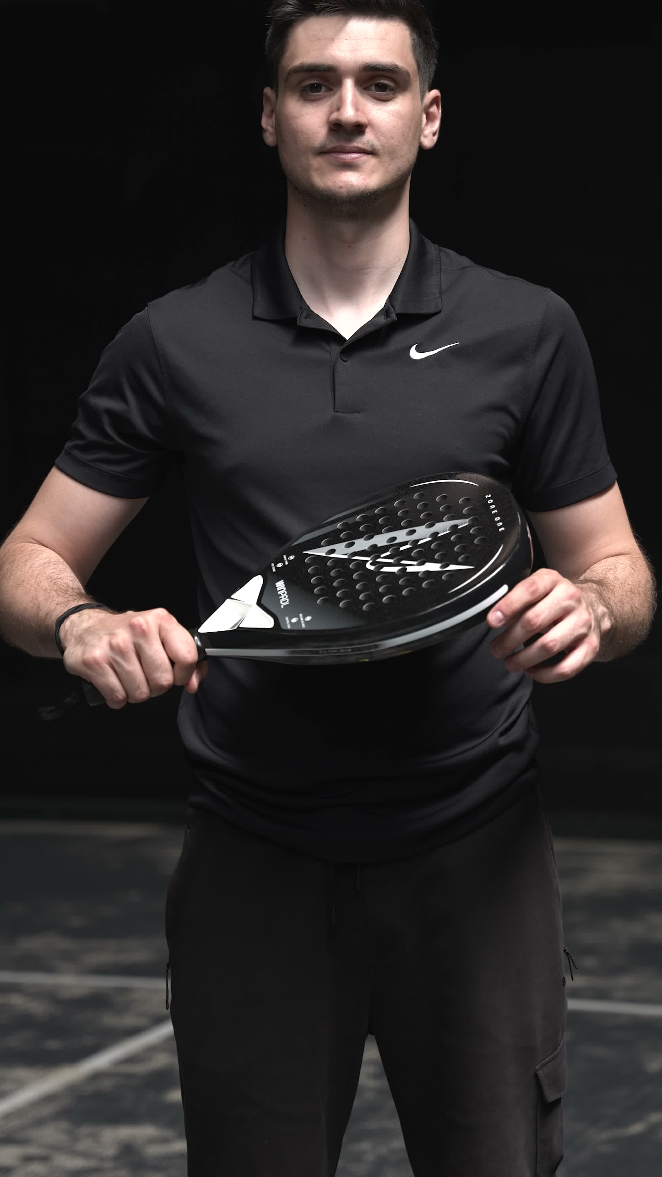 WINPADL Padel Schläger aus 100% Carbon, raue Schlagfläche & Produktbild-Vorschau 7