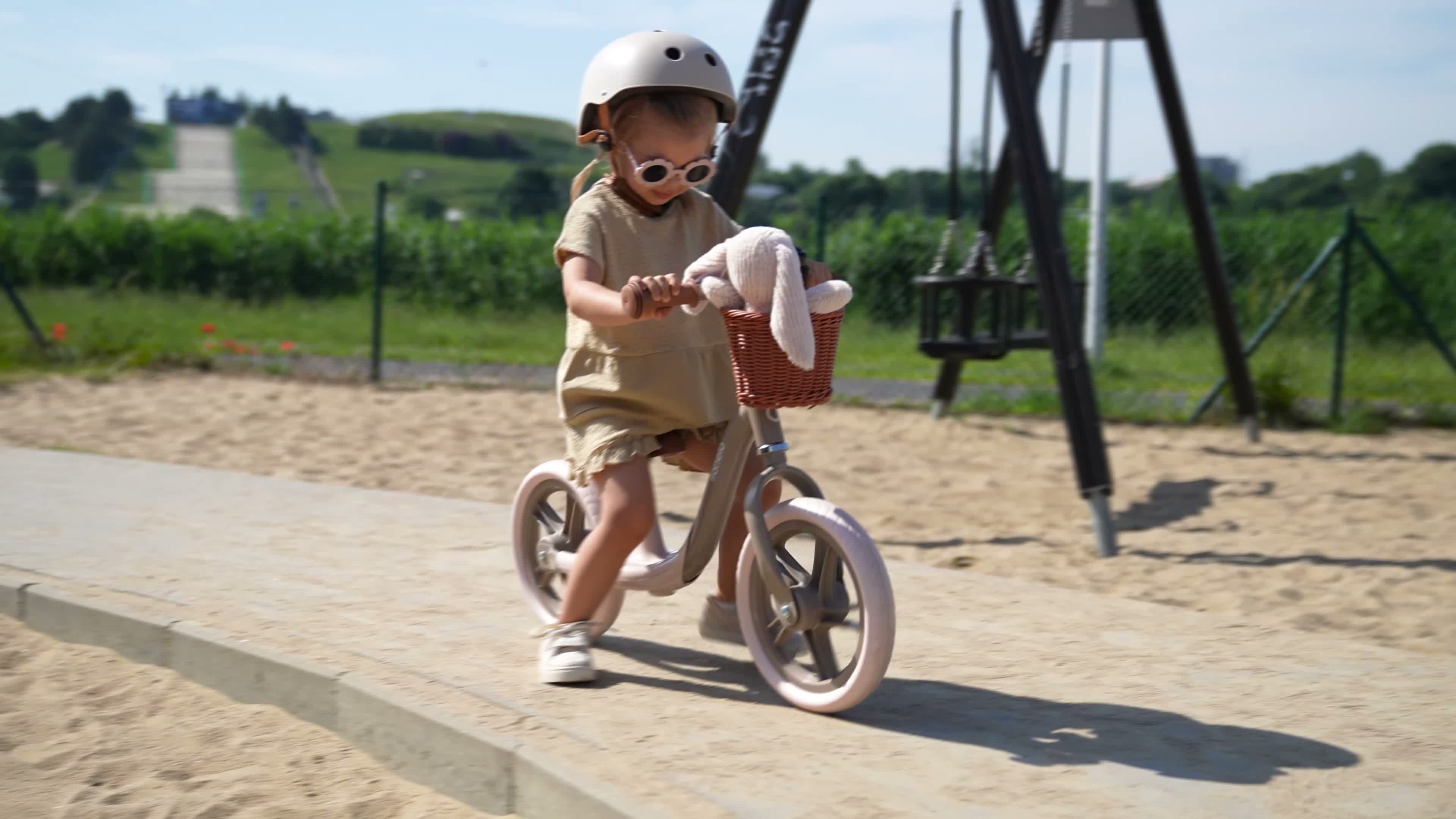 Lionelo Alex Plus Laufrad Kinder Fahrrad bis 30 kg Sattel Produktbild-Vorschau 7