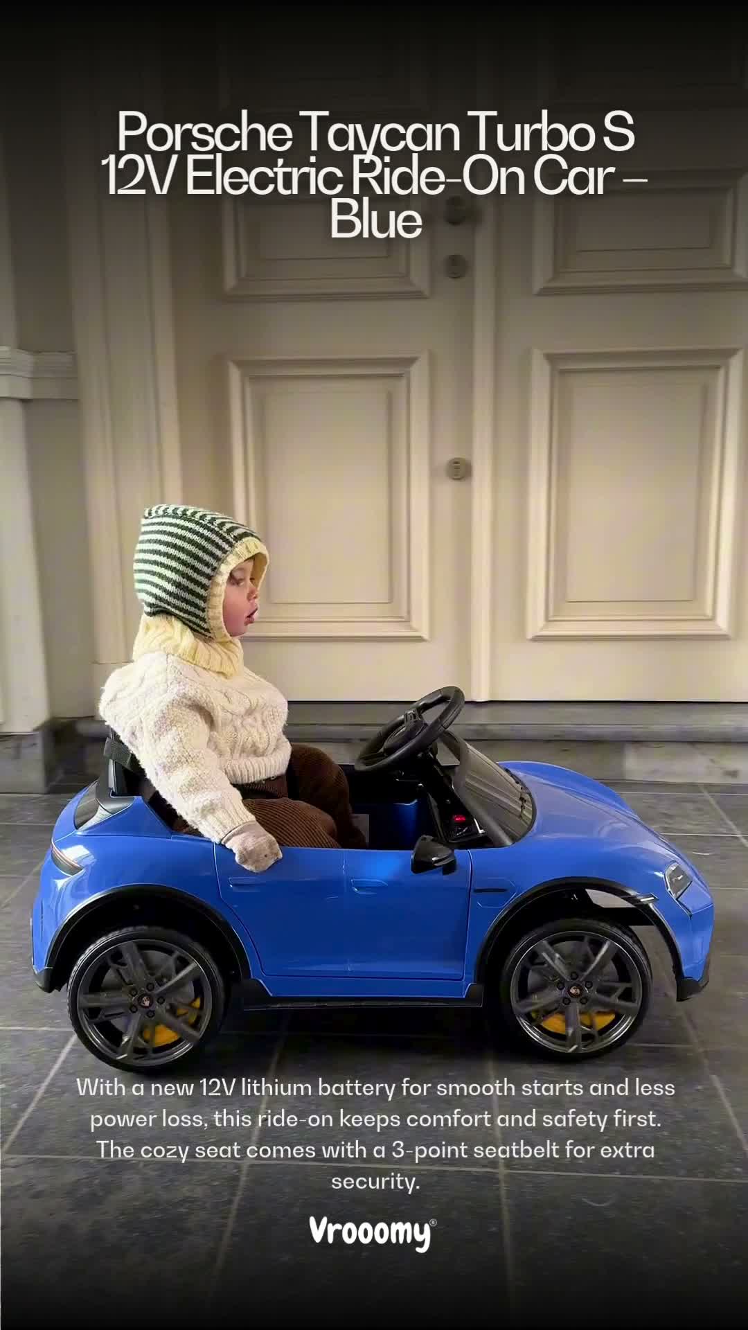 Porsche Taycan Turbo S Kinder Elektroauto 12V (1–5 Jahre) – Produktbild-Vorschau 7