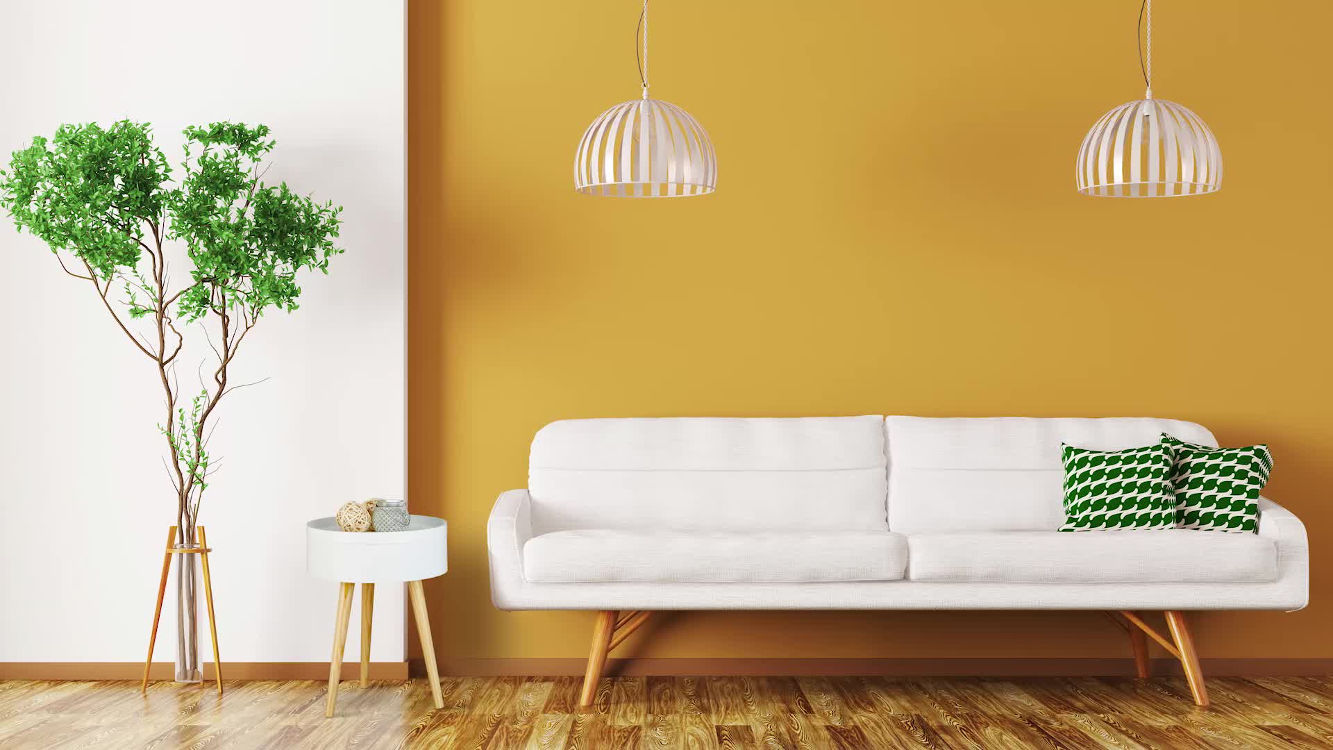 Relaxdays Beistelltisch rund skandinavisches Design, 70er, Produktbild-Vorschau 7