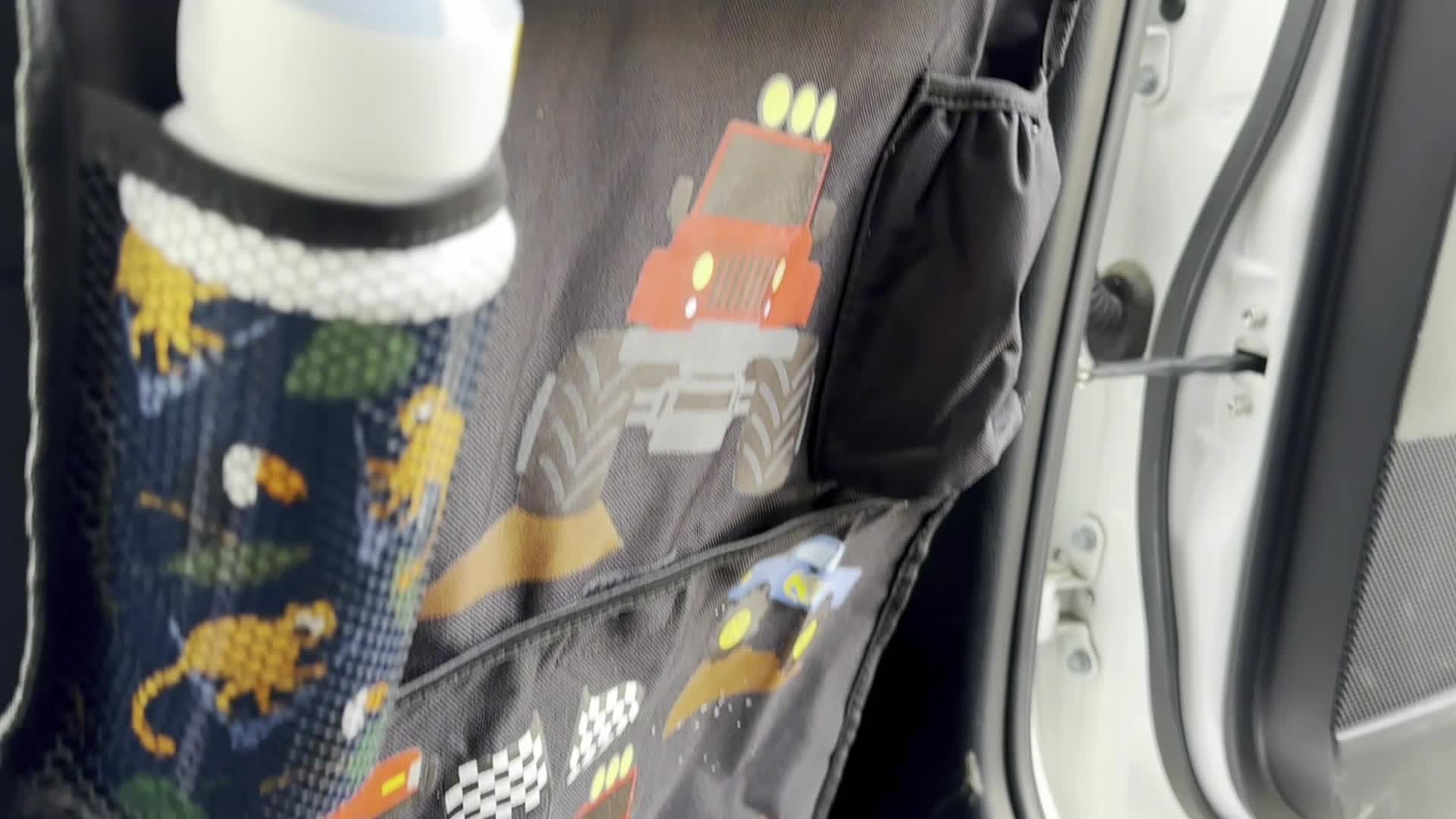 Kinderauto-Stuhl-Rücklehnen-Schutz-Organizer mit Produktbild-Vorschau 7