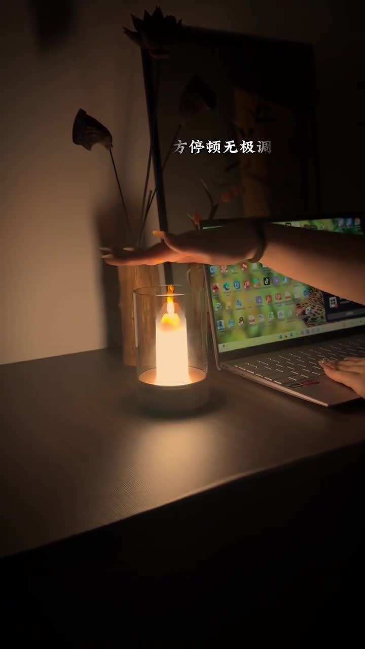 LED Tischlampe Weiß Metall Kabellos Nachttischlampe Dimmbar Produktbild-Vorschau 7