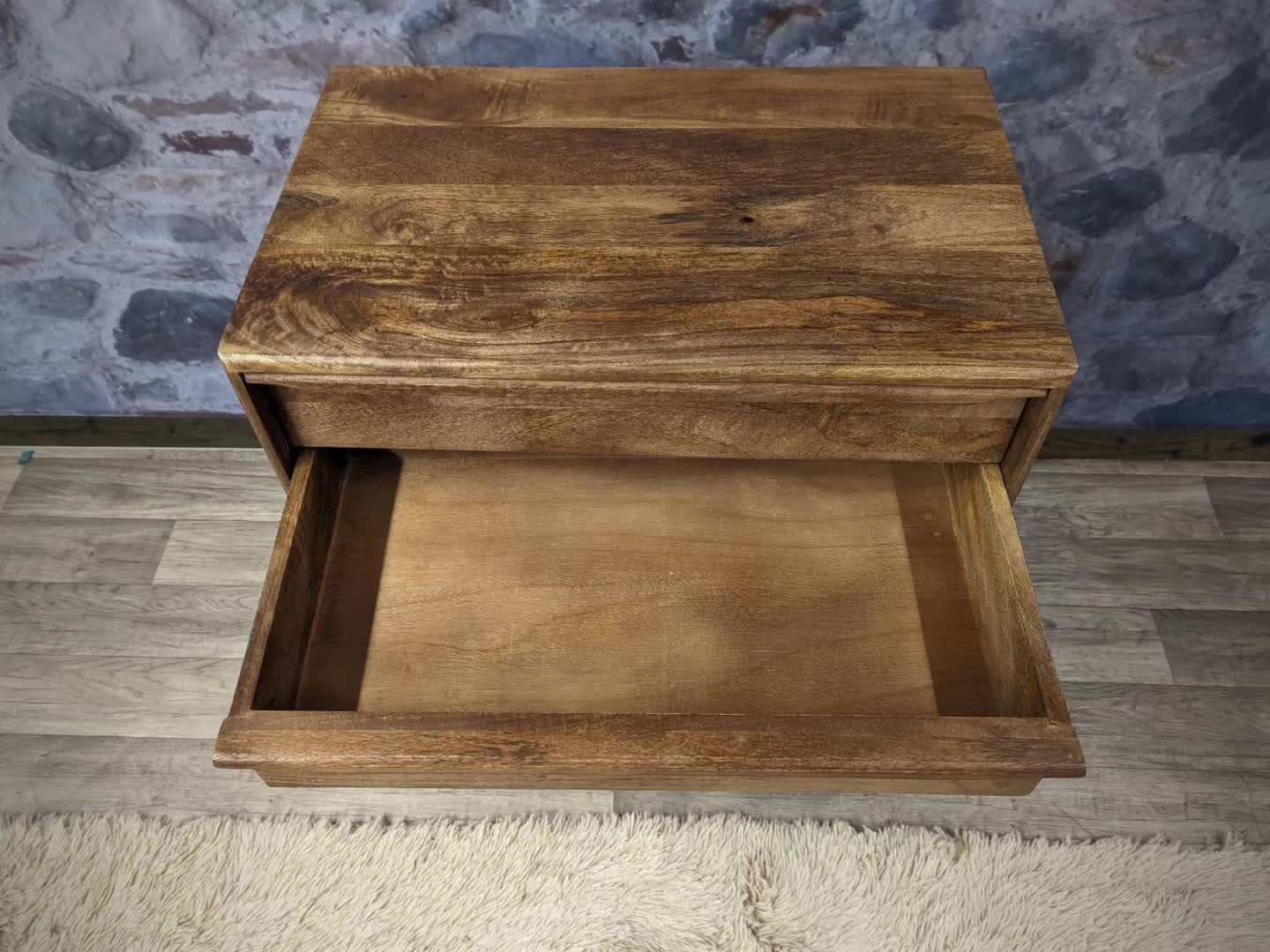 Highboard HWC-L96, Kommode Sideboard Schrank Schubladen Produktbild-Vorschau 7