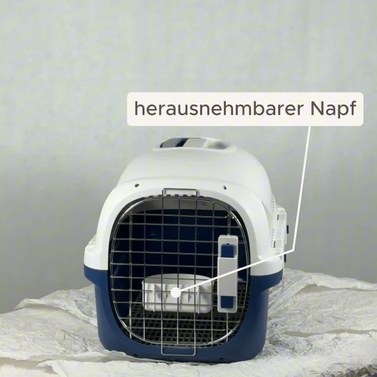 SNOEKIE Katzen Transportbox 49,5 × 32 × 32,6 cm, Produktbild-Vorschau 7