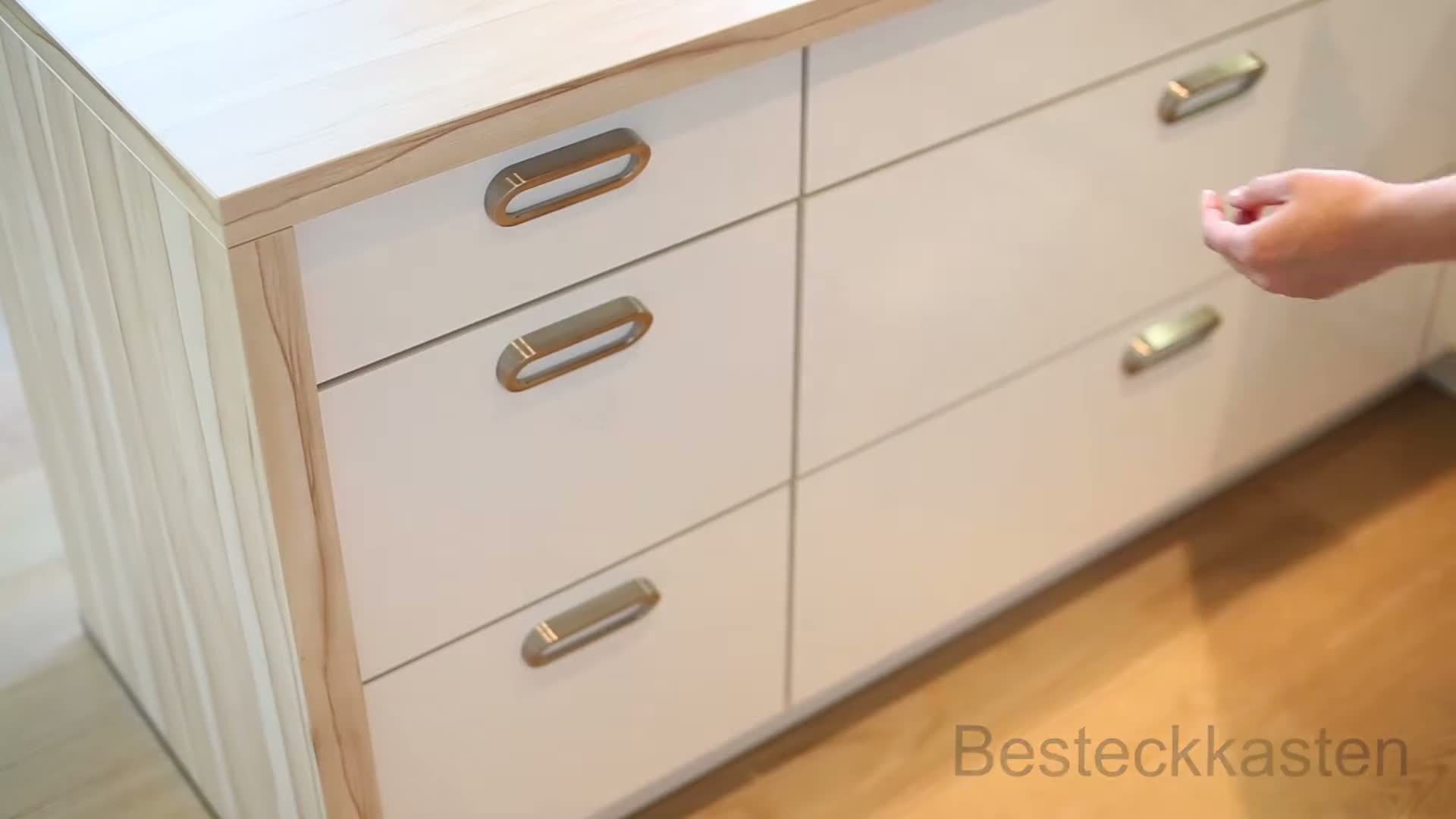 Relaxdays Besteckkasten ausziehbar, HxBxT:5x48,5x28cm, Produktbild-Vorschau 7