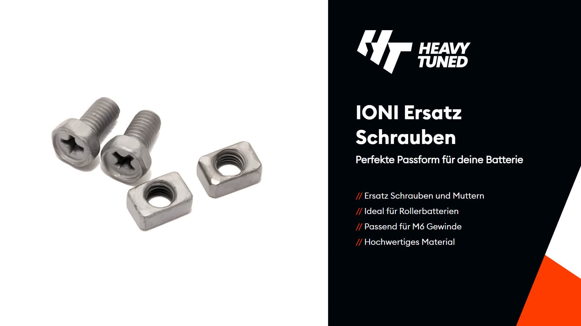 IONI Ersatz Schrauben / Klemmen kompatibel mit Produktbild-Vorschau 2