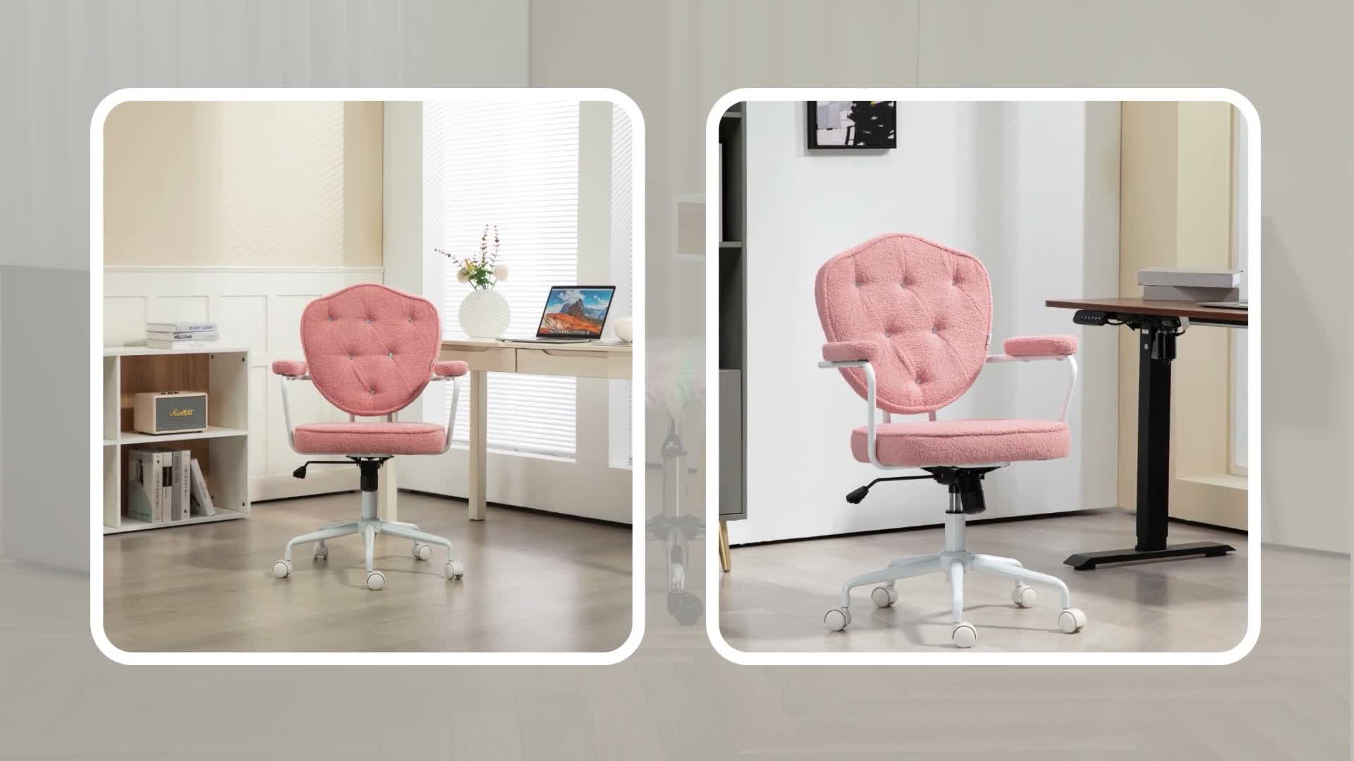 HOMCOM Bürostuhl, Ergonomisch Schreibtischstuhl mit Produktbild-Vorschau 7